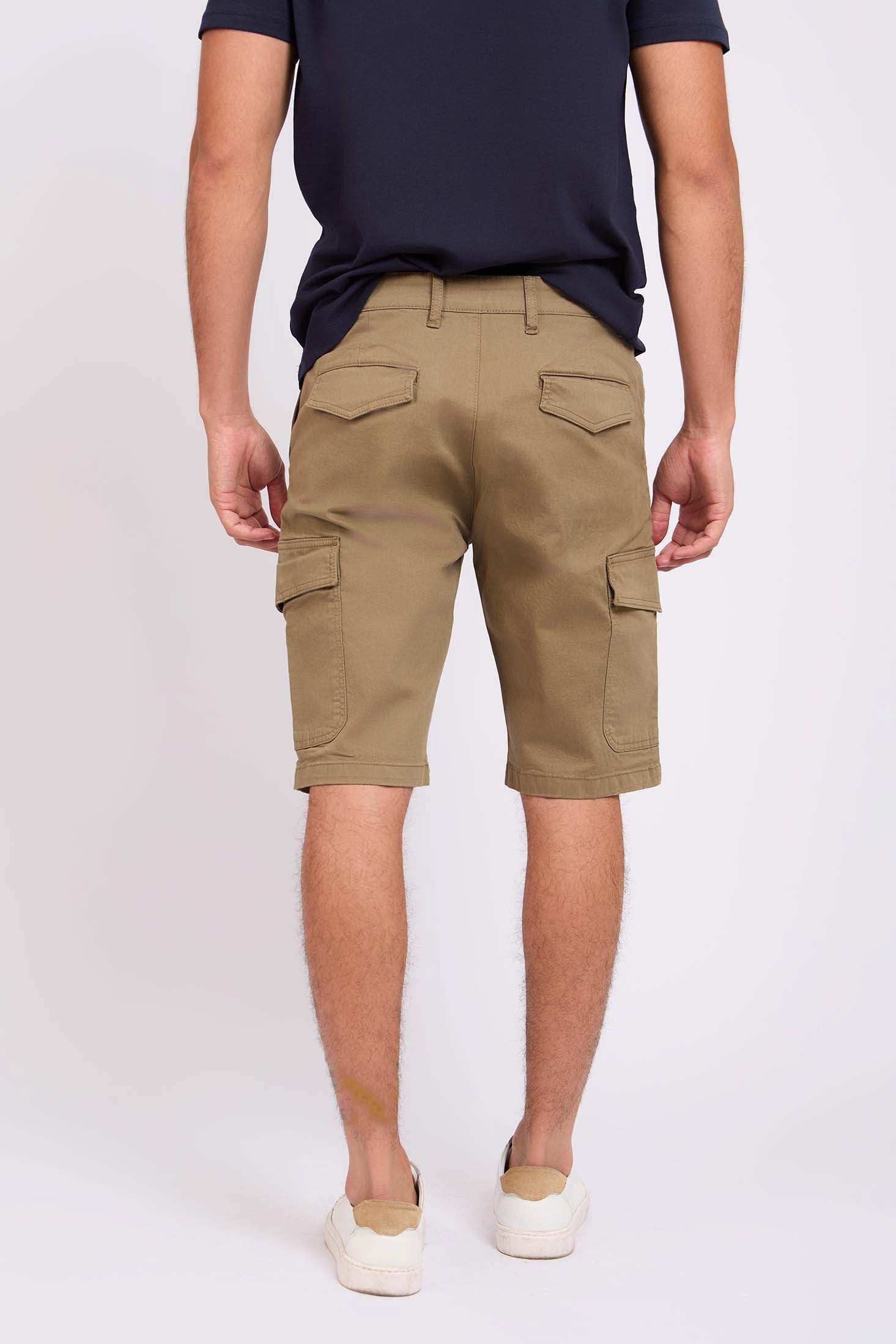 Men Regular Fit Bermuda Green - Image 4