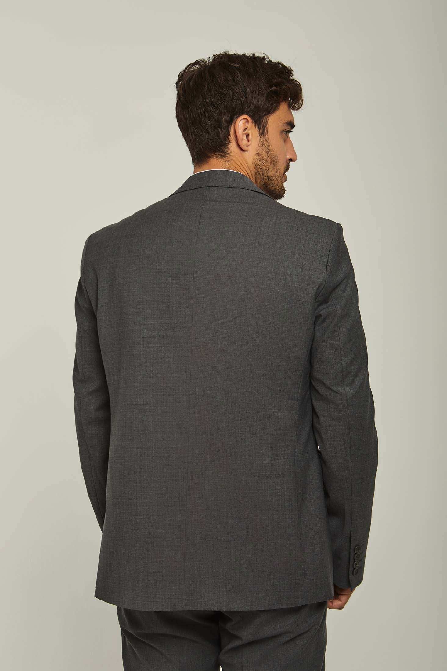 Men Regular Fit Blazer - Grey - Image 3