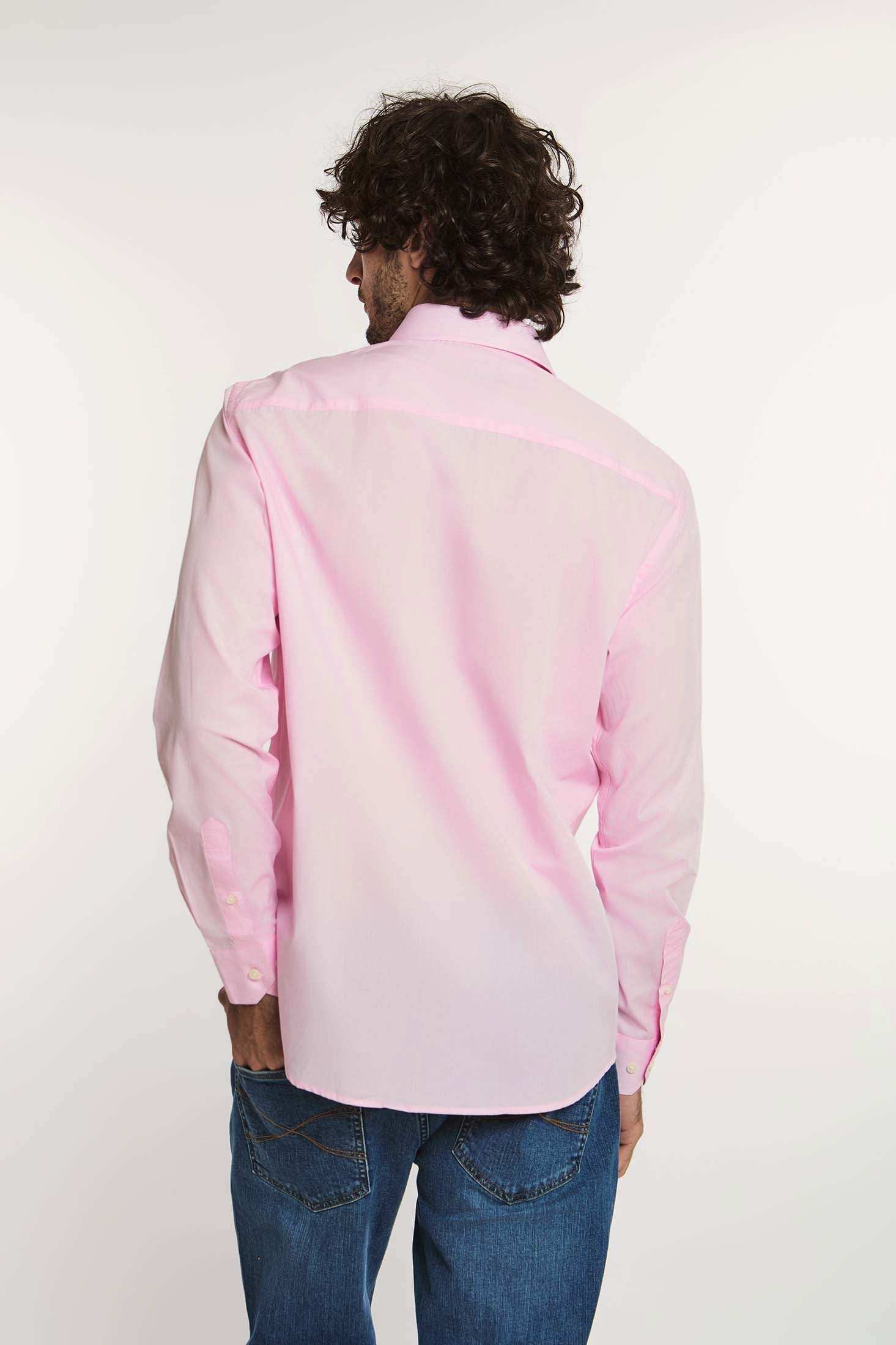 Men Regular Fit Shirt - Pink - Image 3