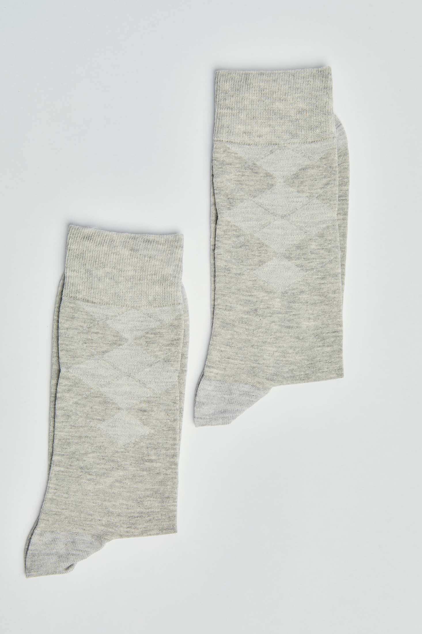 Diamond Shape Mid-Calf Socks - Image 3