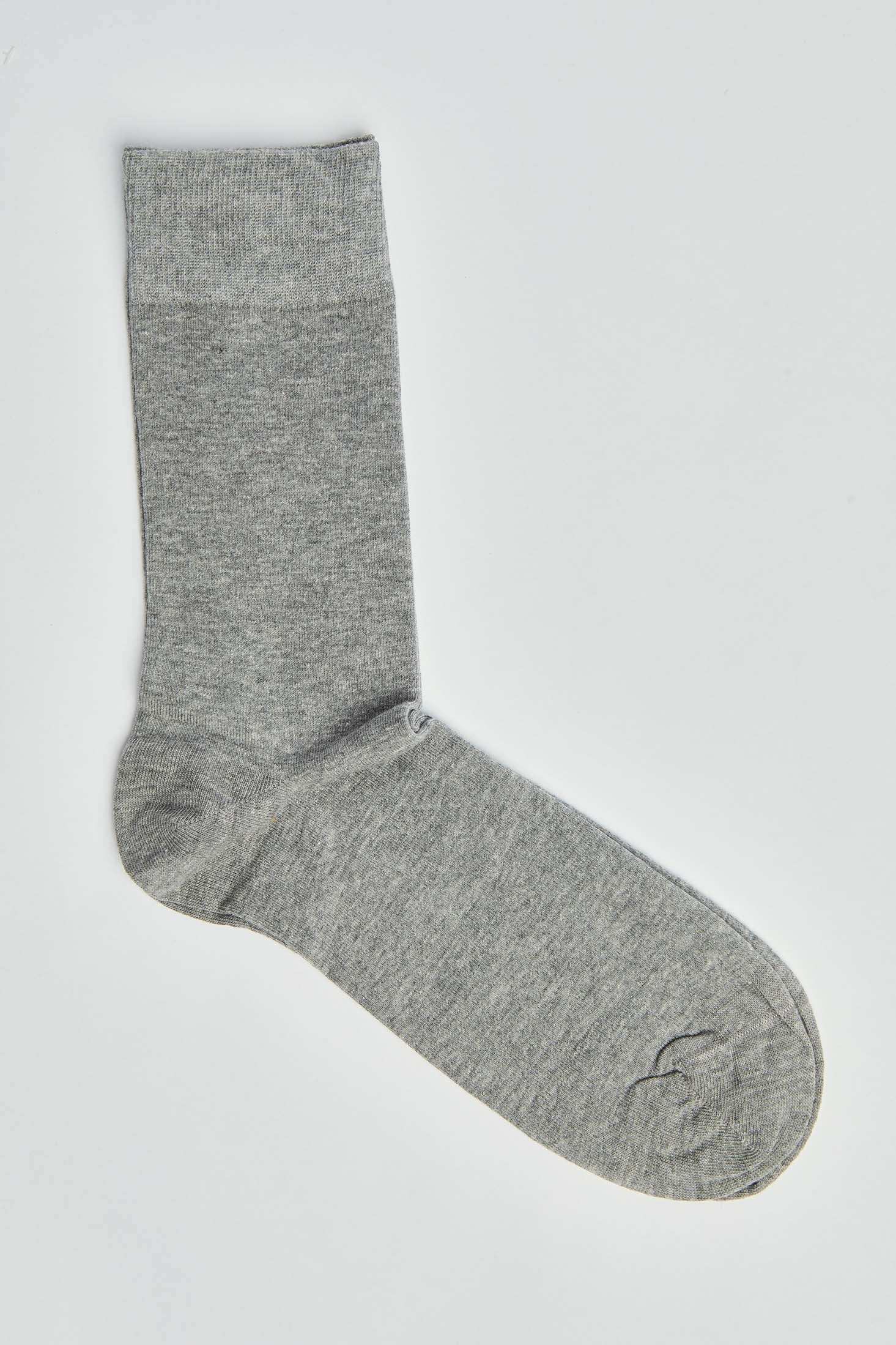 Classic Solid Mid-Calf Socks - Image 2