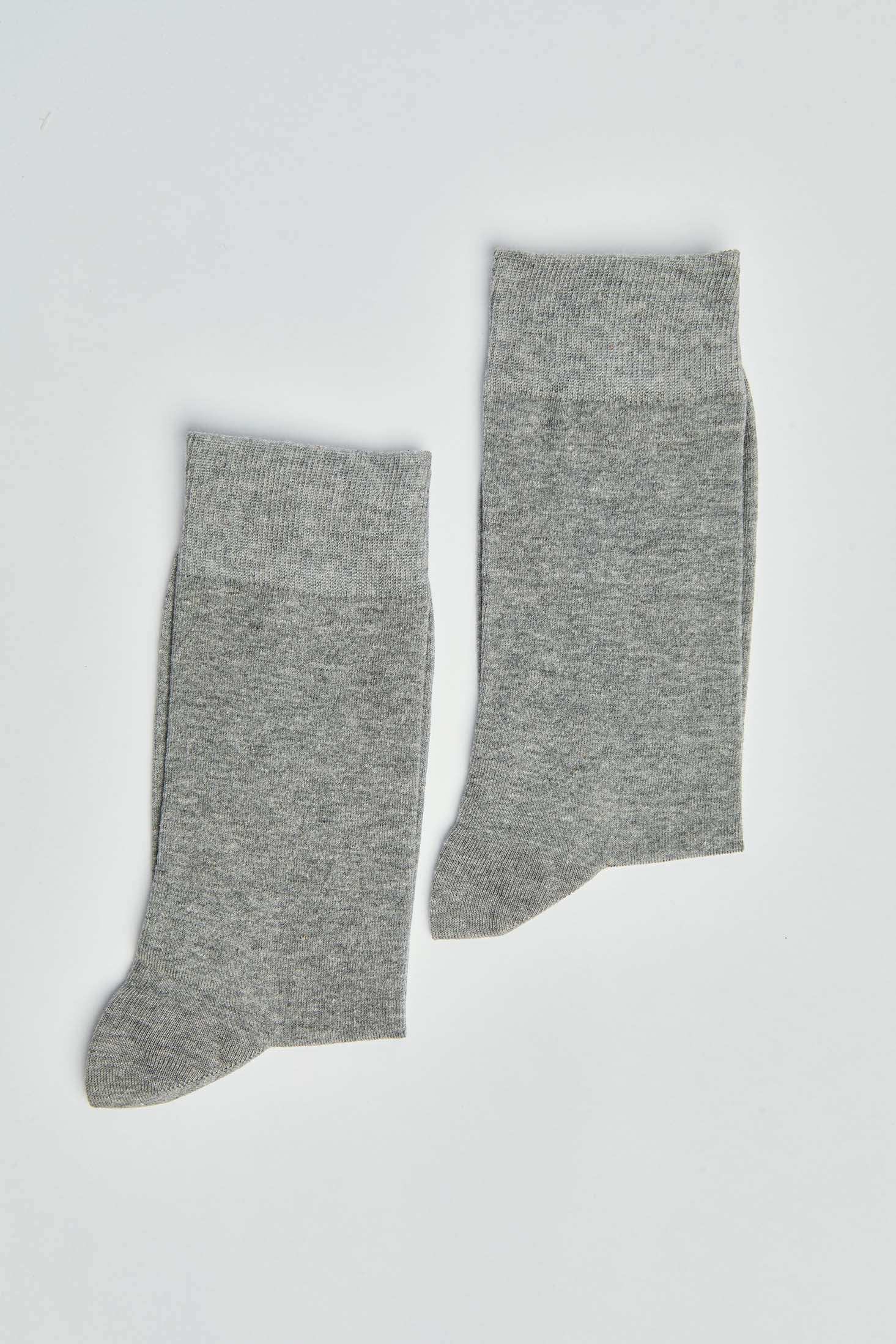Classic Solid Mid-Calf Socks - Image 3