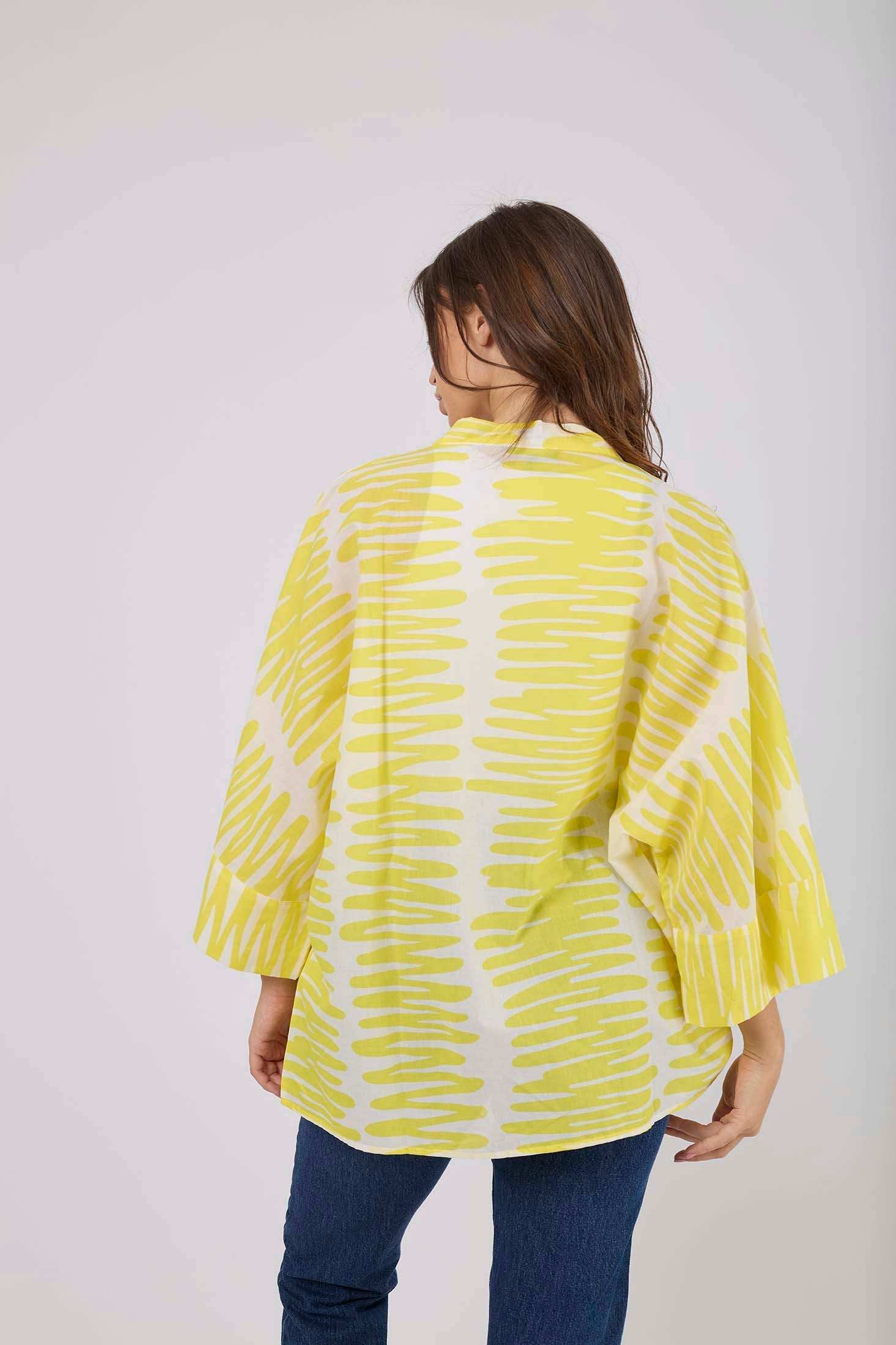 Women Regular Fit Kimono - Multicolorcolor - Image 3