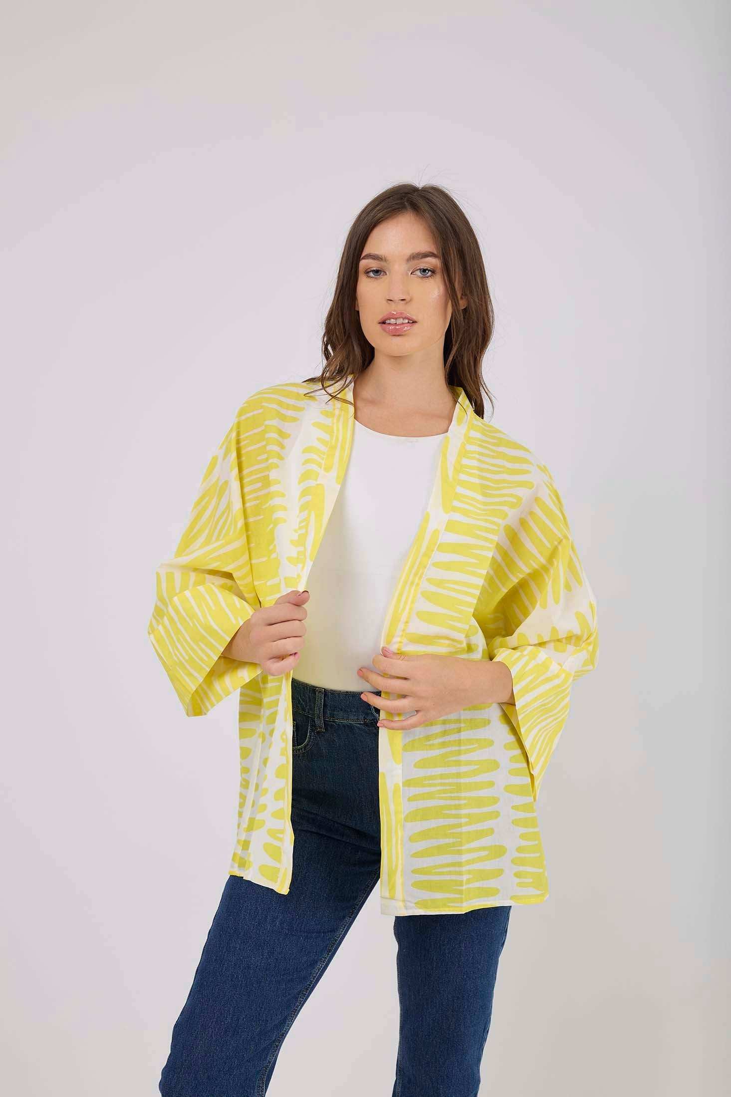 Women Regular Fit Kimono - Multicolorcolor - Image 4