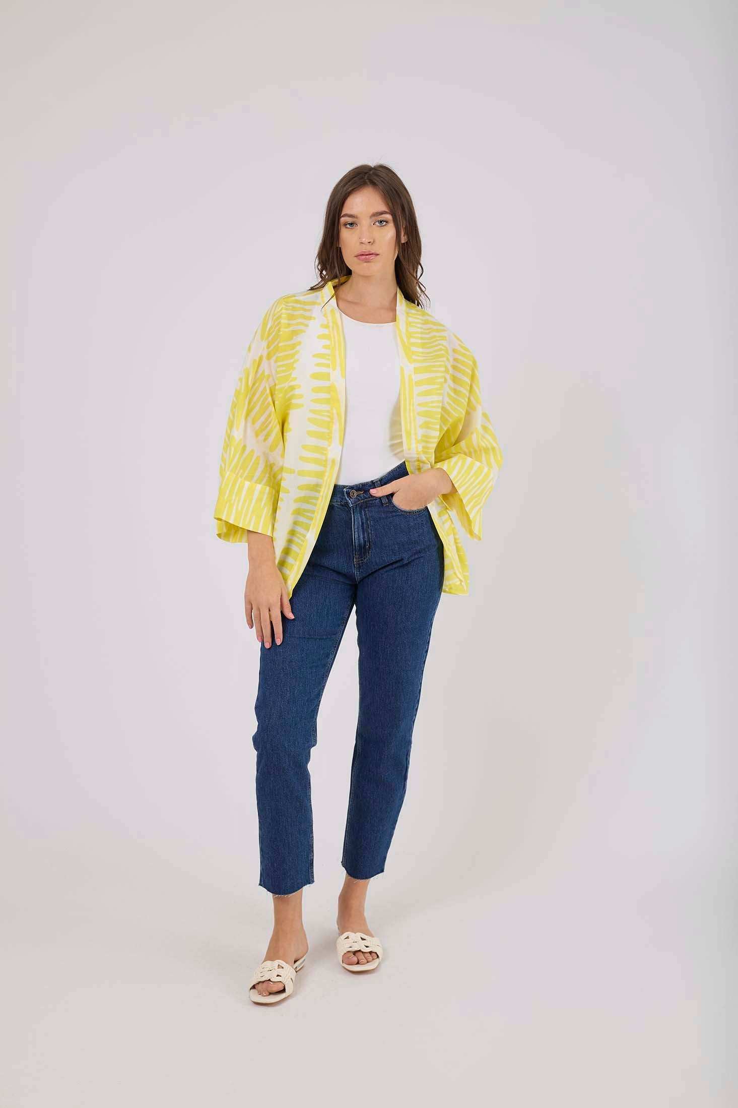 Women Regular Fit Kimono - Multicolorcolor - Image 5