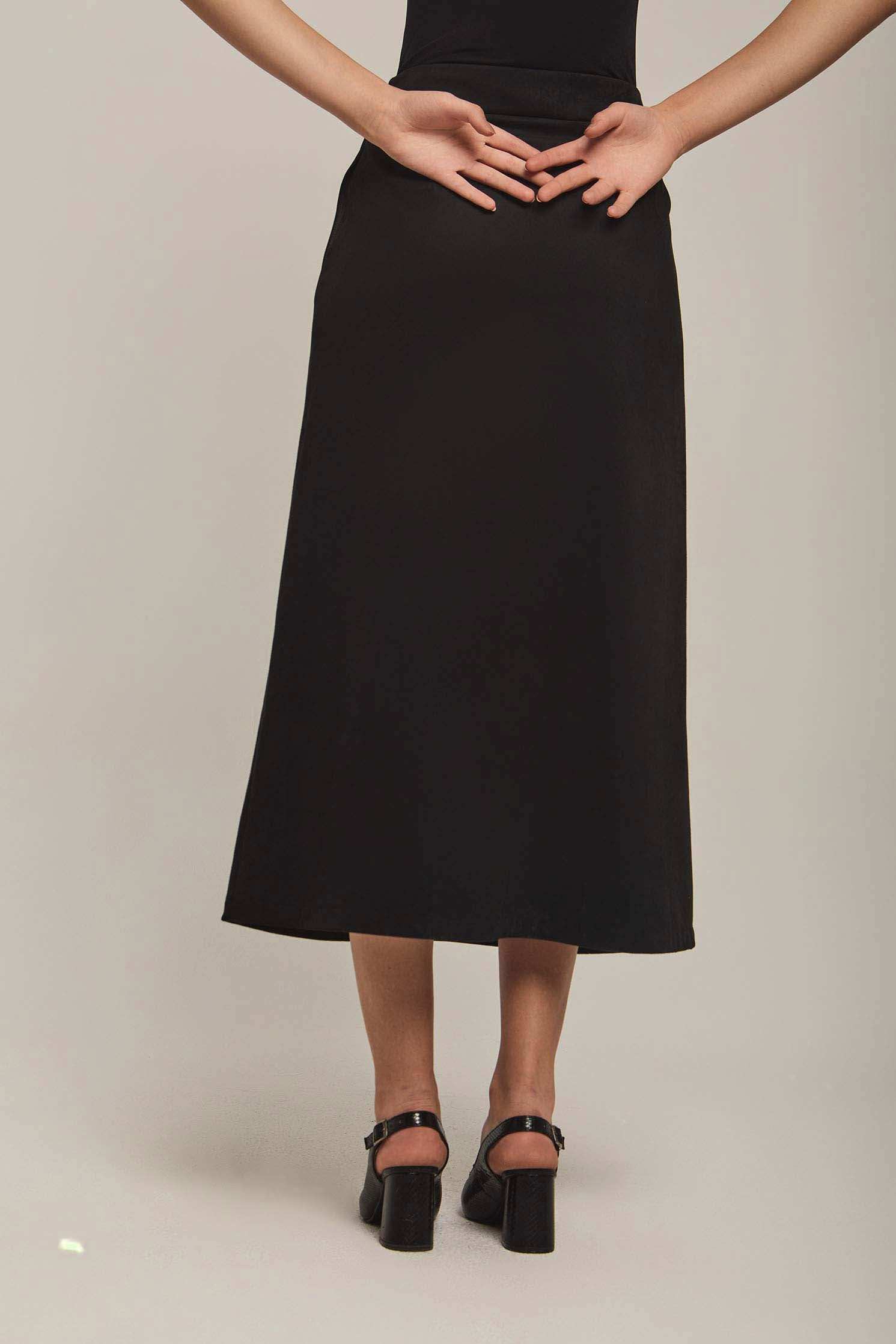 Women Regular Fit Skirt - Black - Image 4