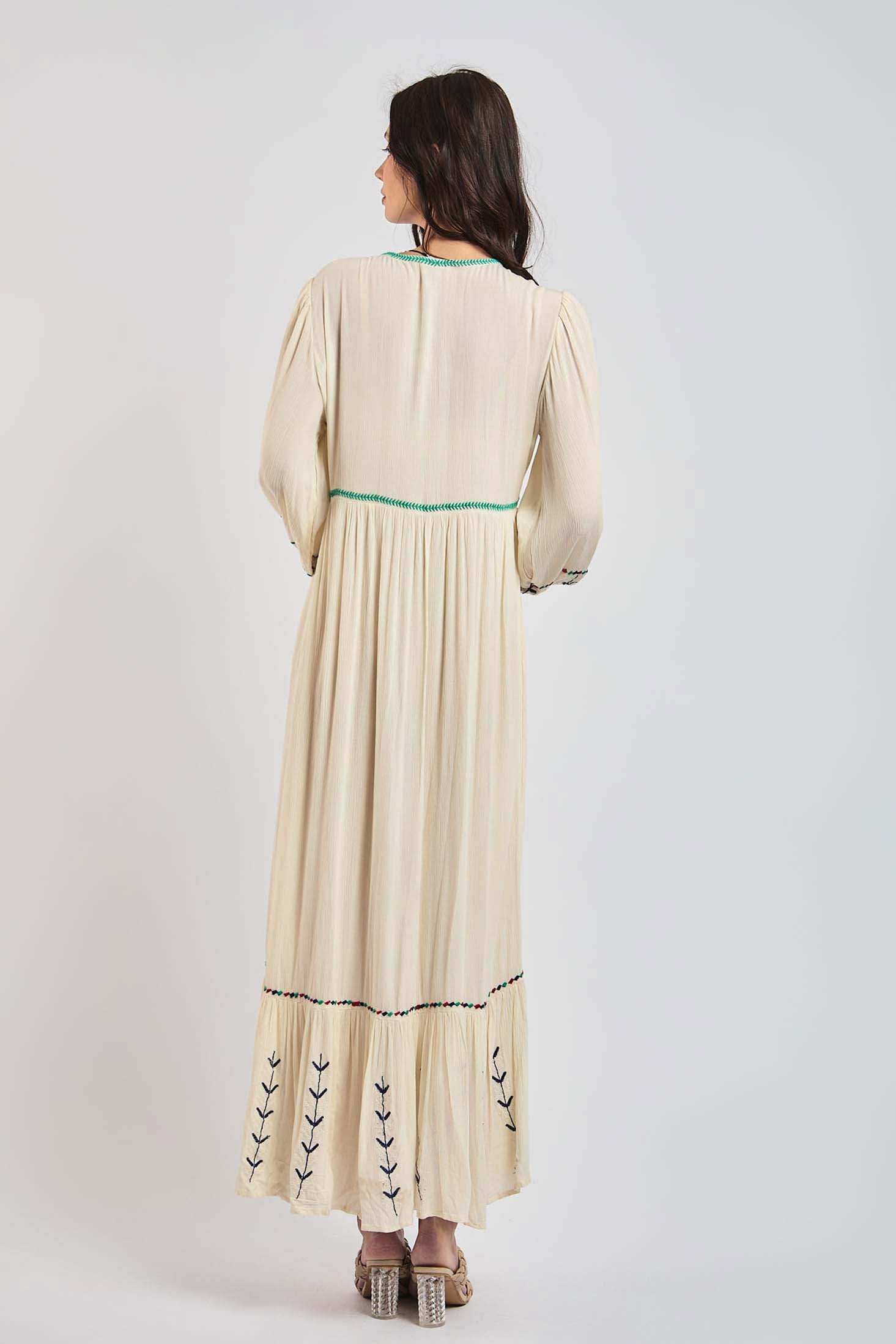 Women Regular Fit Dress - Off White - Image 3