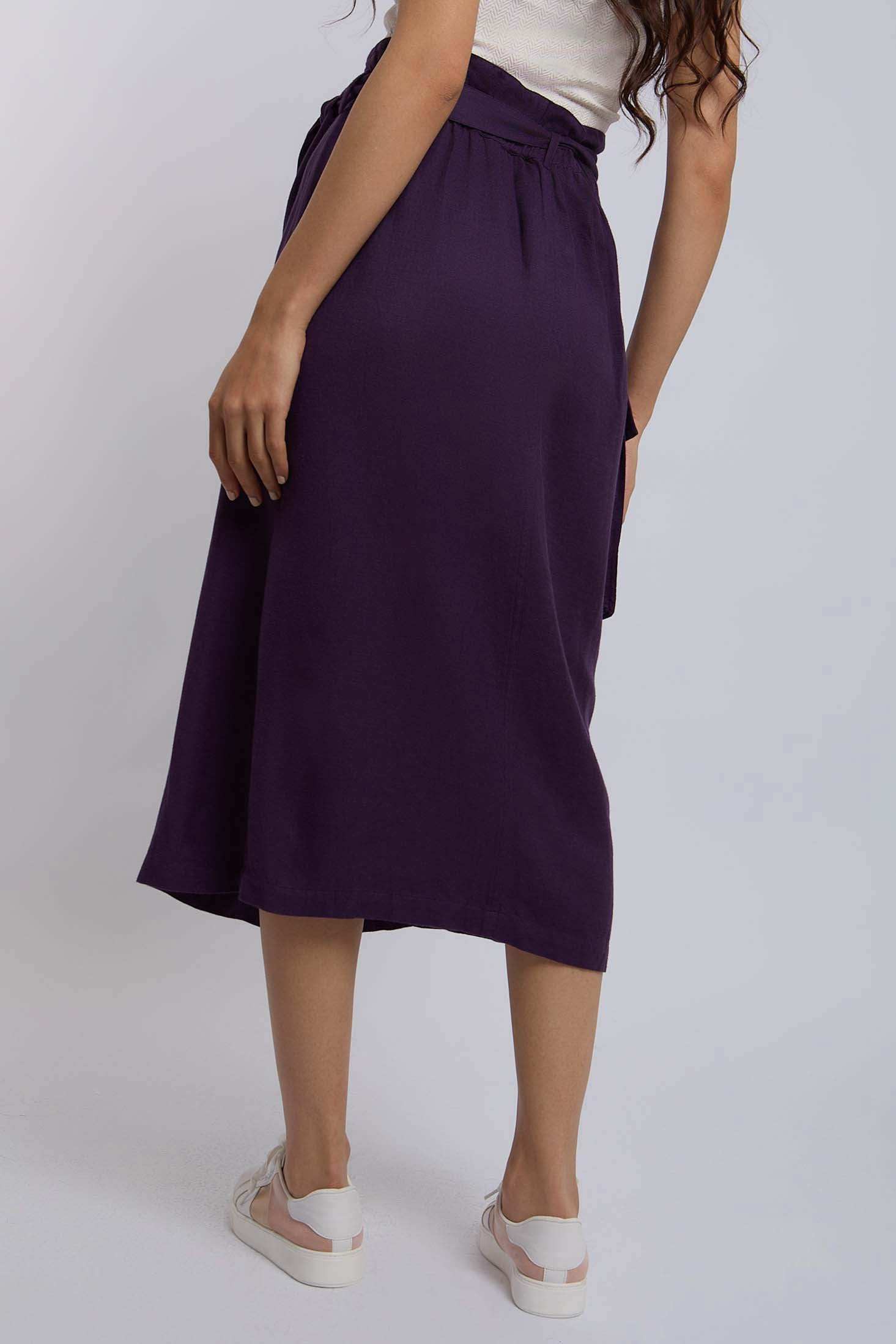 Women Regular Fit Skirt - Blue - Image 4