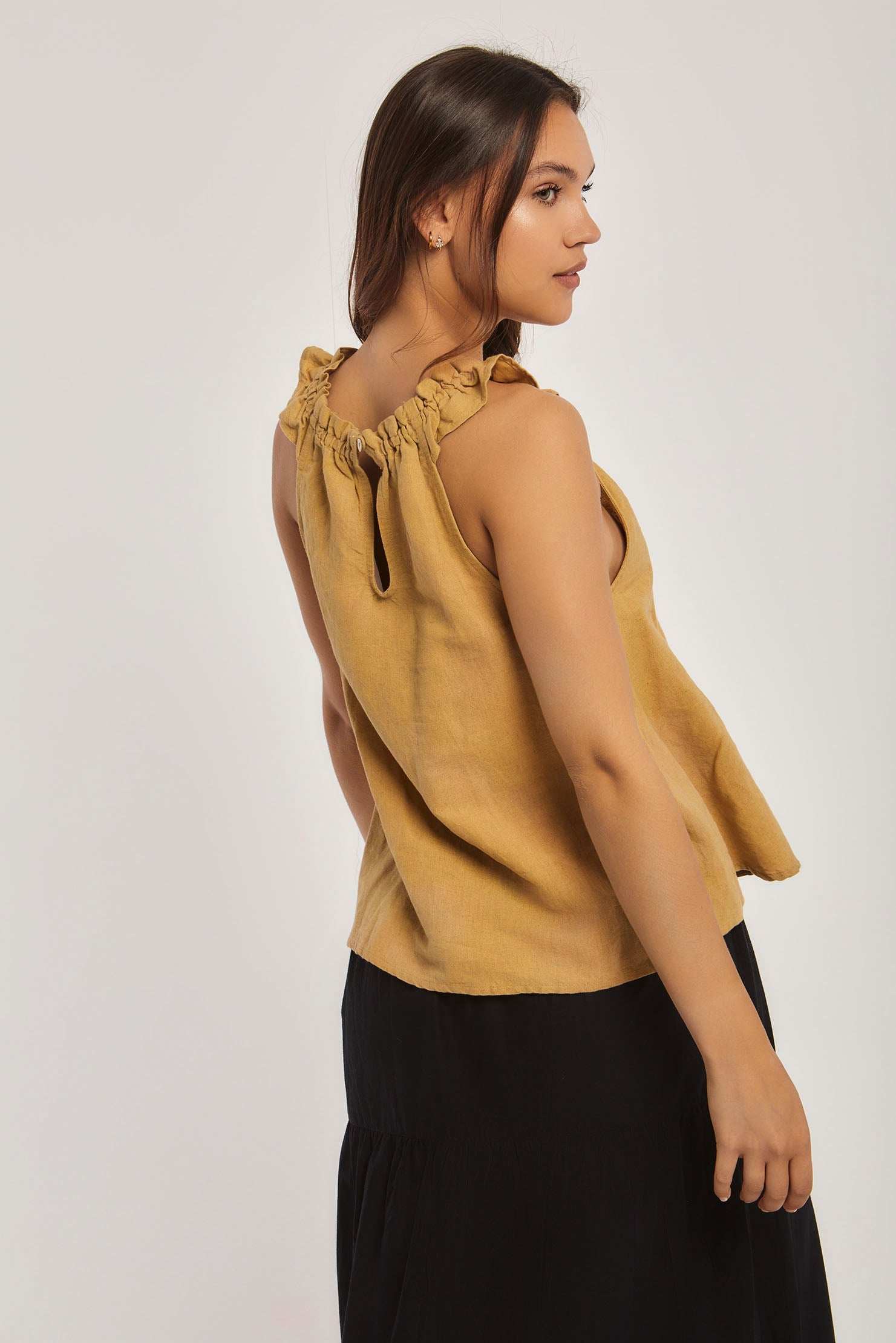 Women Regular Fit Top - Brown - Image 6