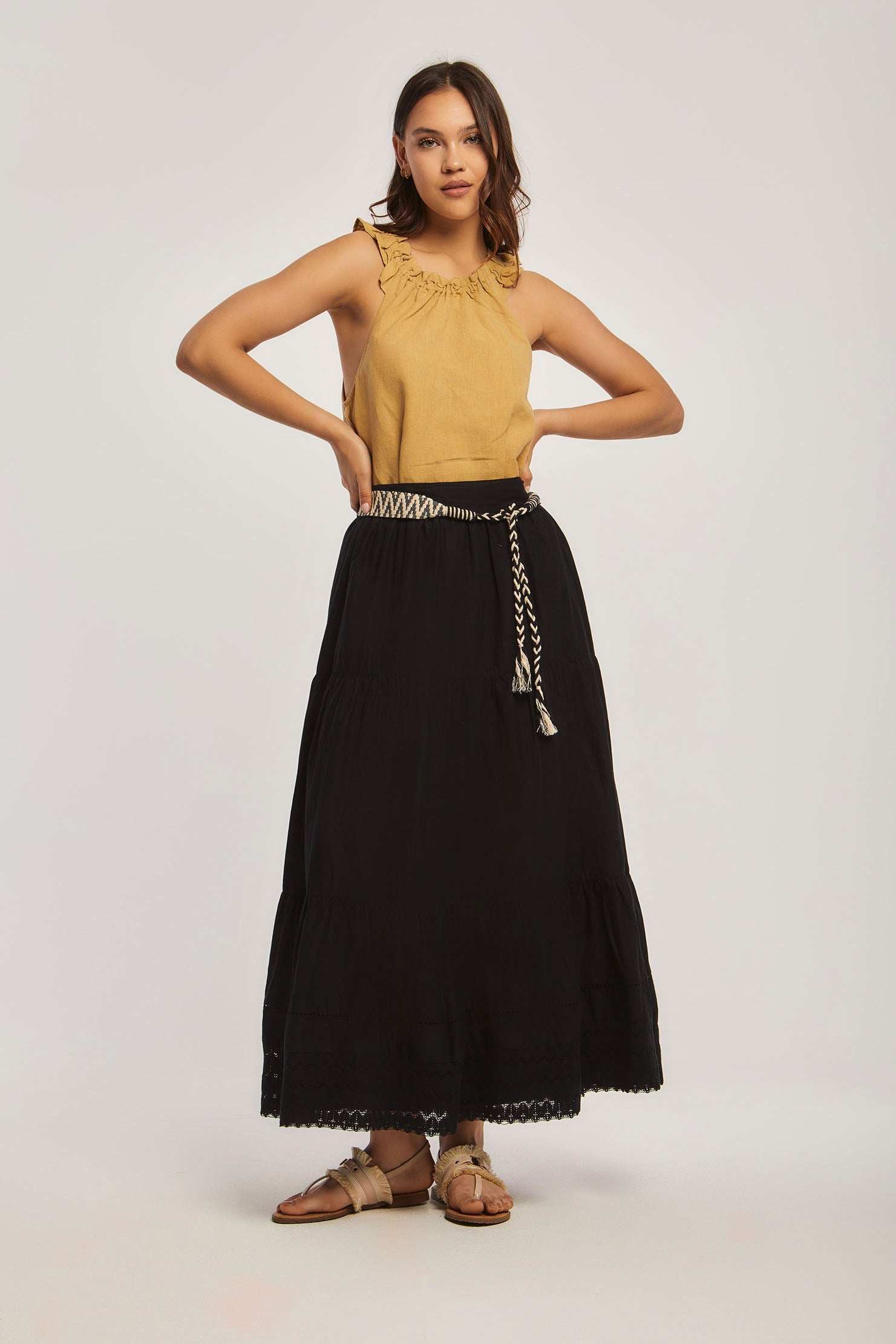 Women Regular Fit Top - Brown - Image 7
