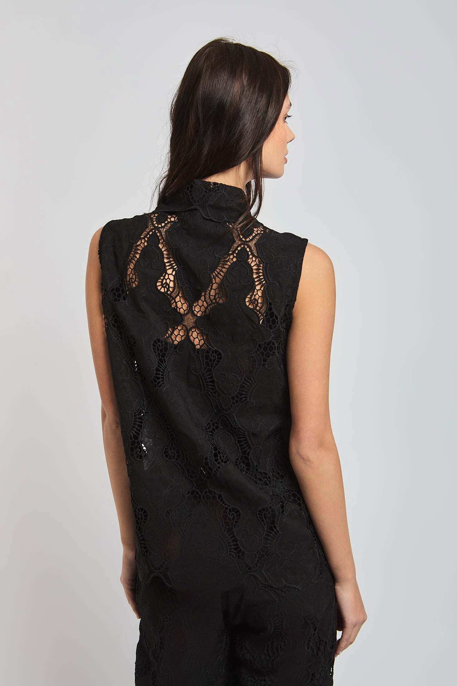 Women Regular Fit Top - Black - Image 3