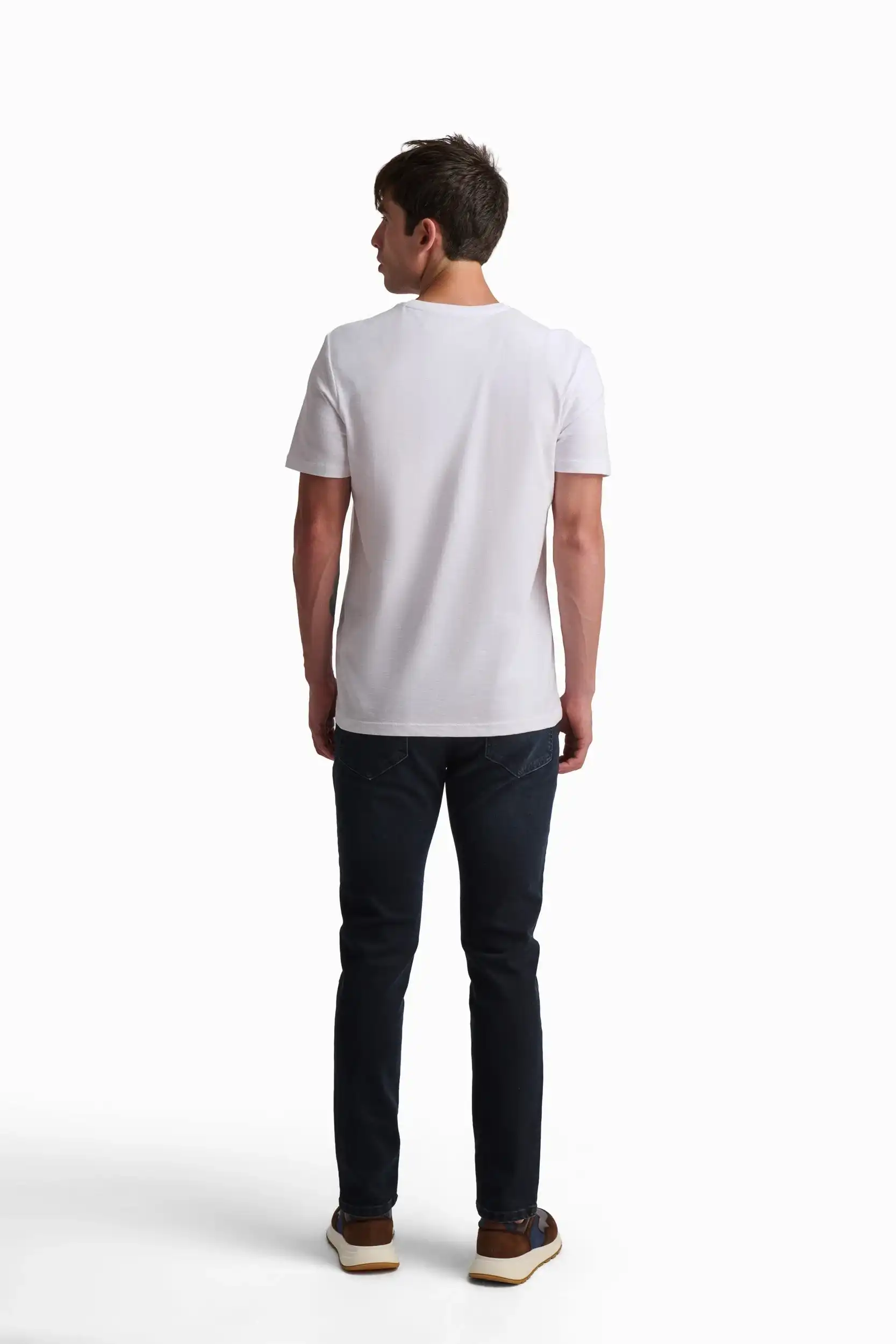 White Marine Life Cotton T-Shirt - Image 4