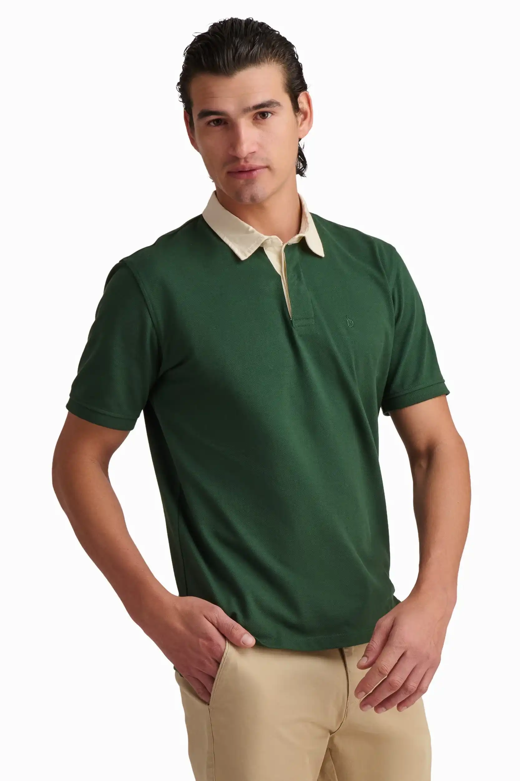 Classic Green Polo Shirt - Image 3