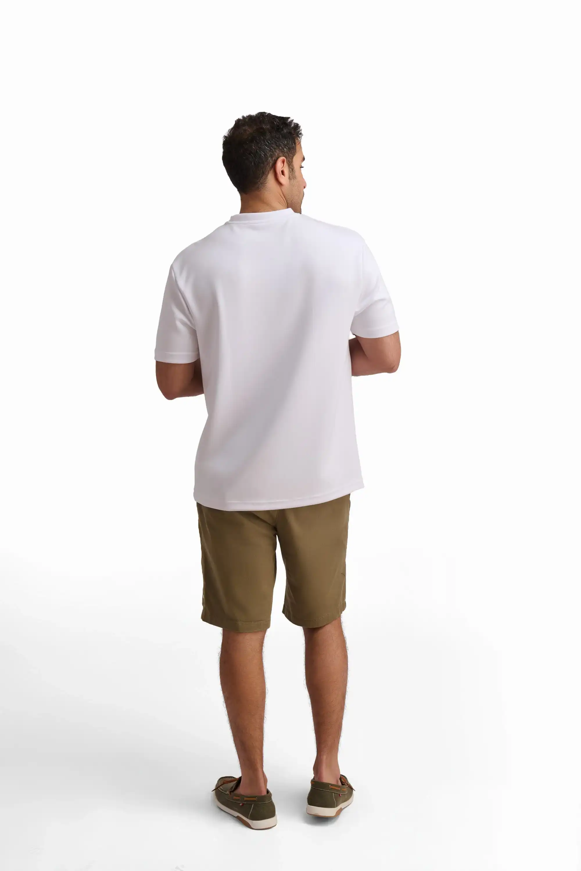 White Basic T-Shirt - Image 2