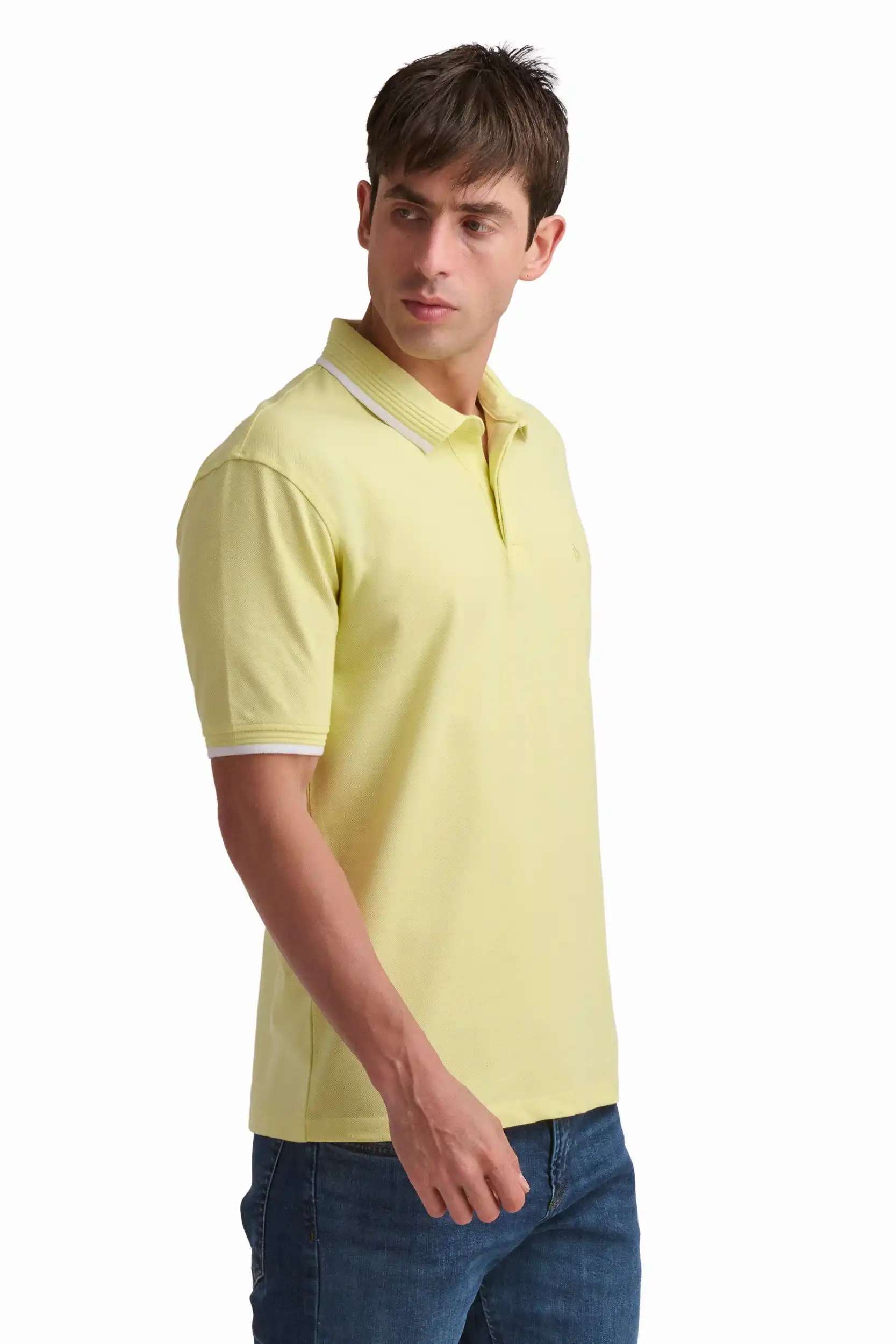 Cotton Polo Shirt with Contrast Trim - Image 23