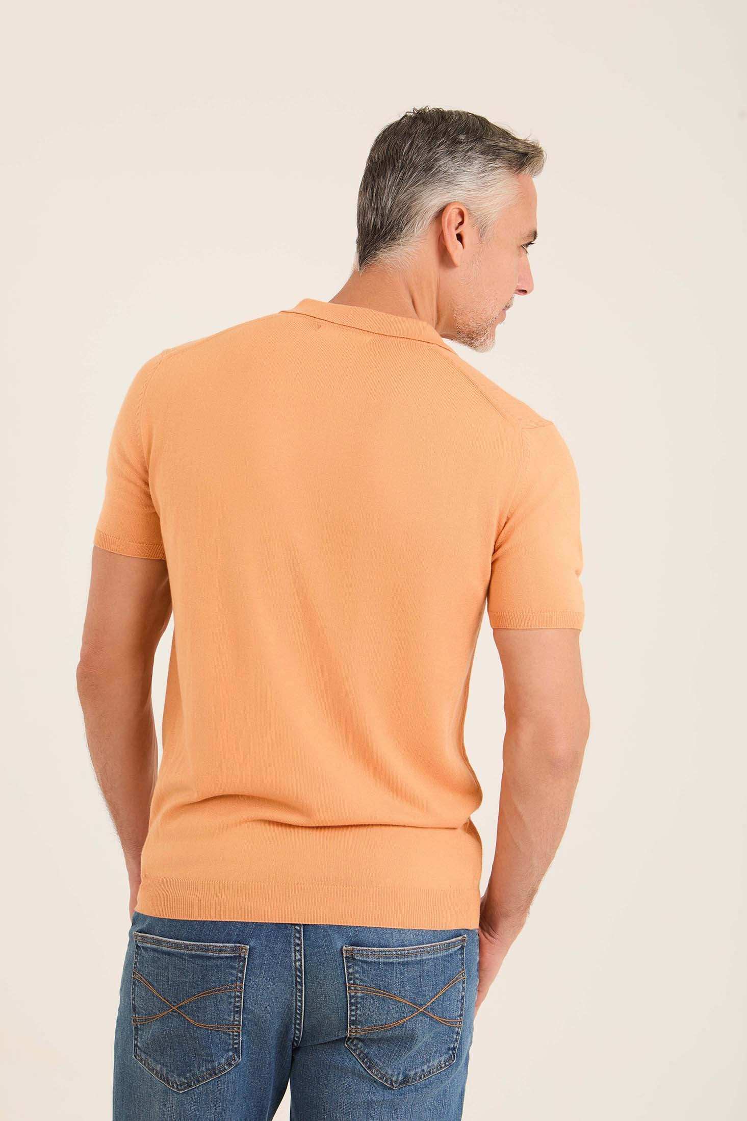 Ribbed Short Sleeves Regular Polo Shirt - Image 21