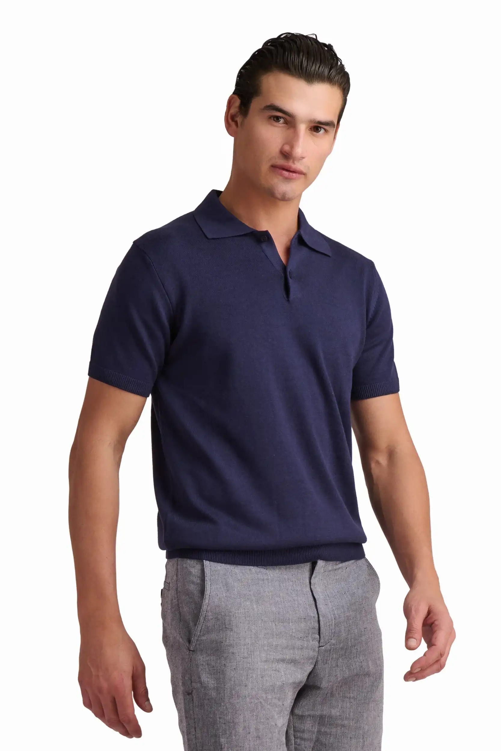 Cotton-Modal Polo - Image 10