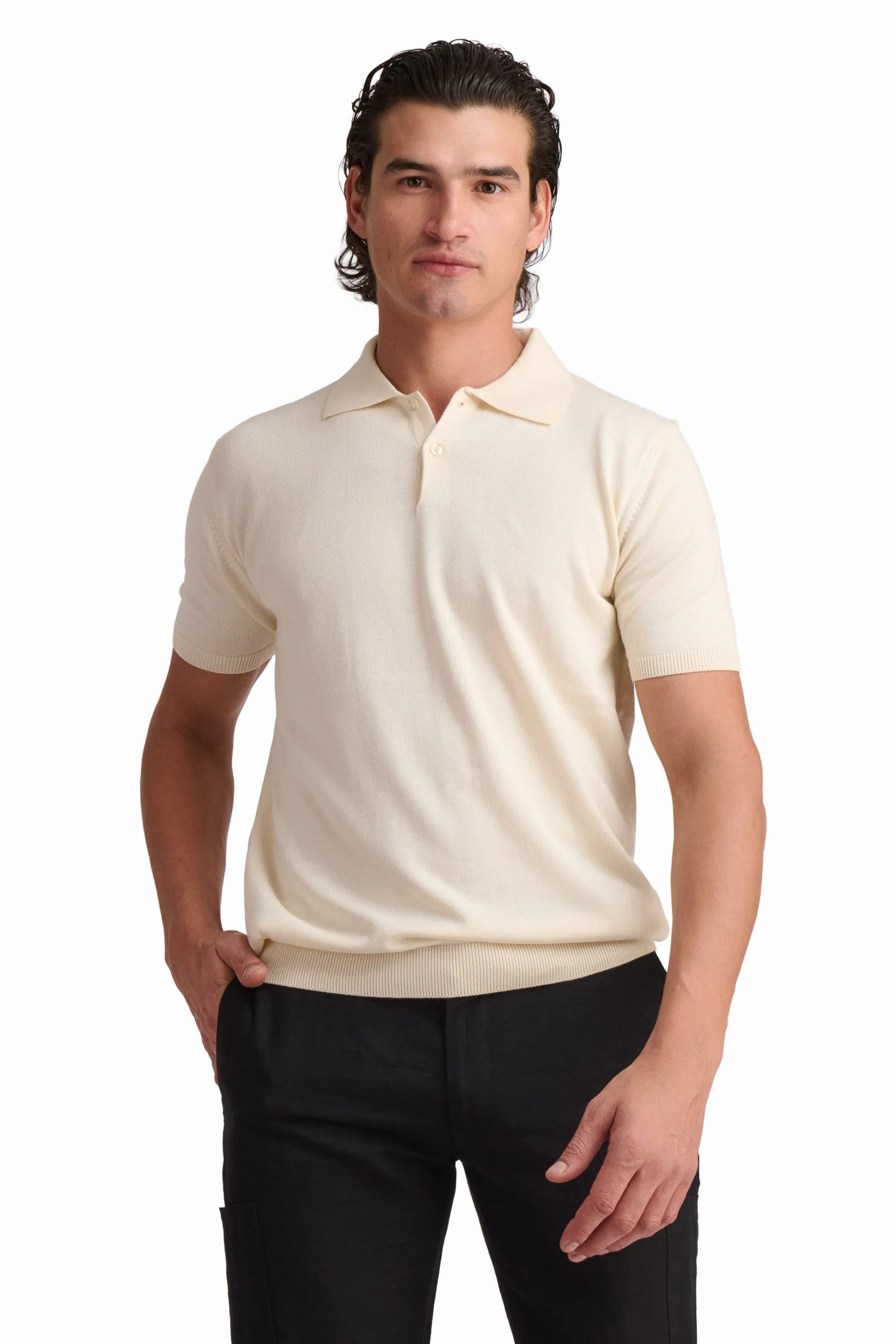 Cotton-Modal Polo - Image 14