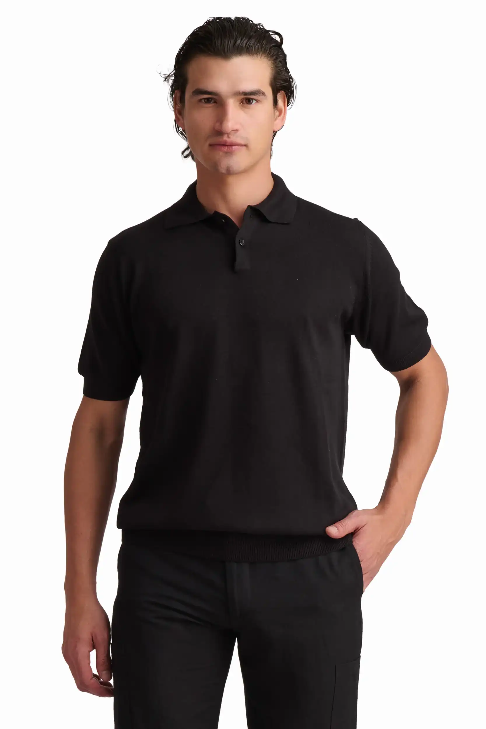 Cotton-Modal Polo - Image 2