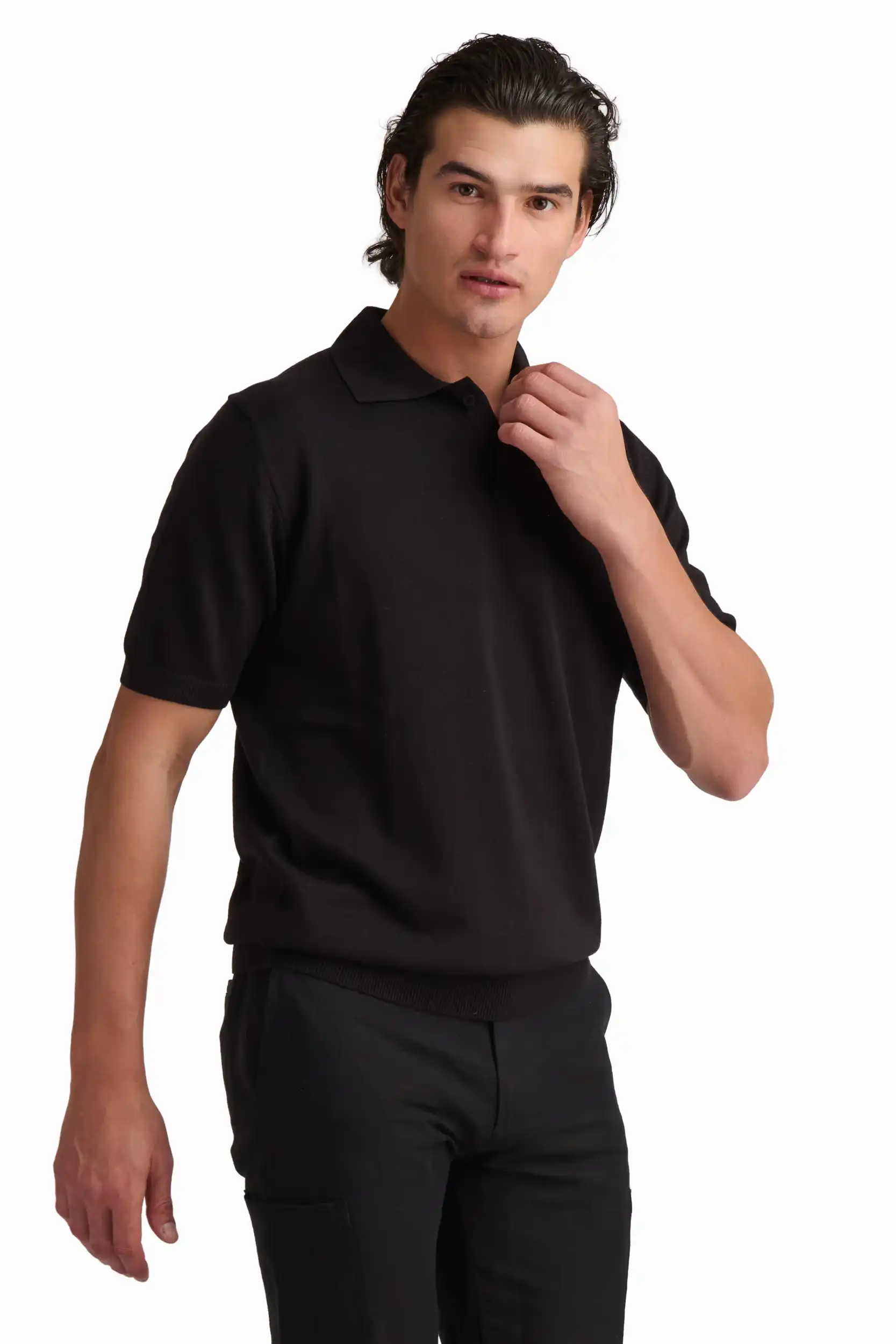Cotton-Modal Polo - Image 4