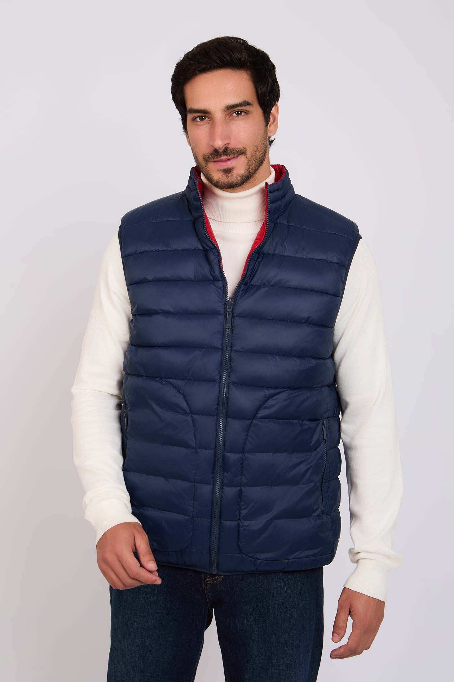 Men Regular Fit Vest Red - Image 5