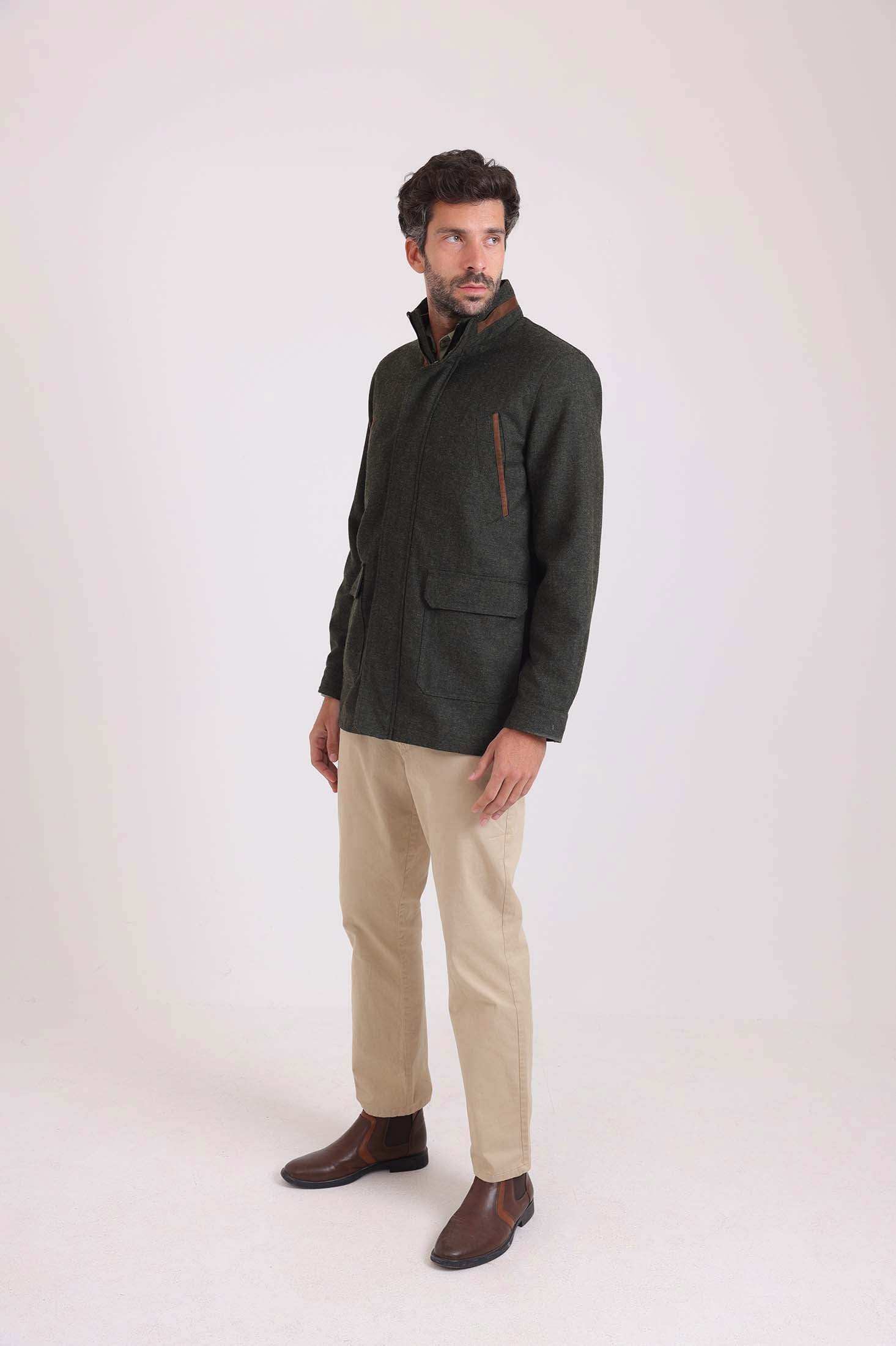 Structured Zip-Front Utility Jacket - Image 2