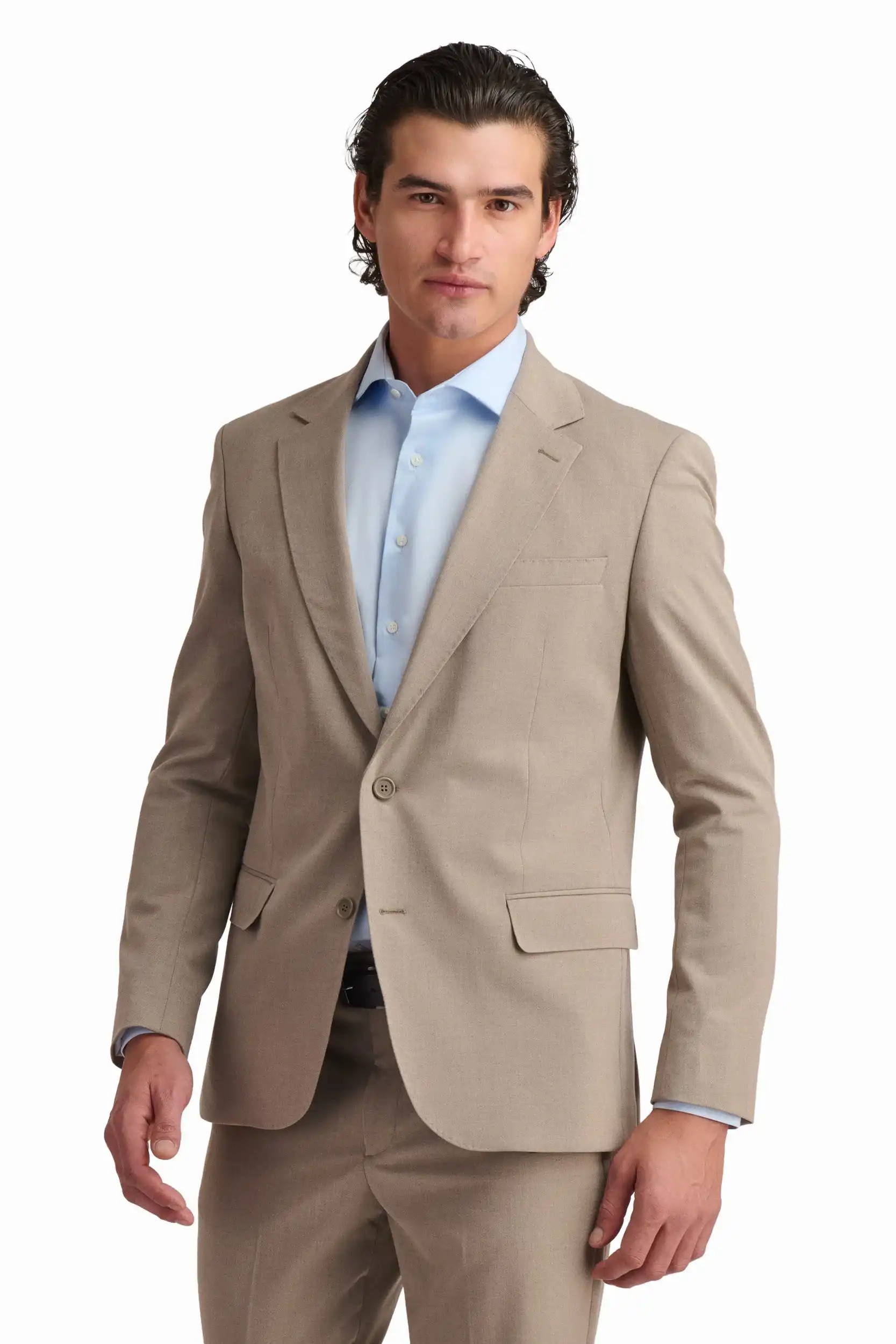 Beige Tailored Blazer - Image 5