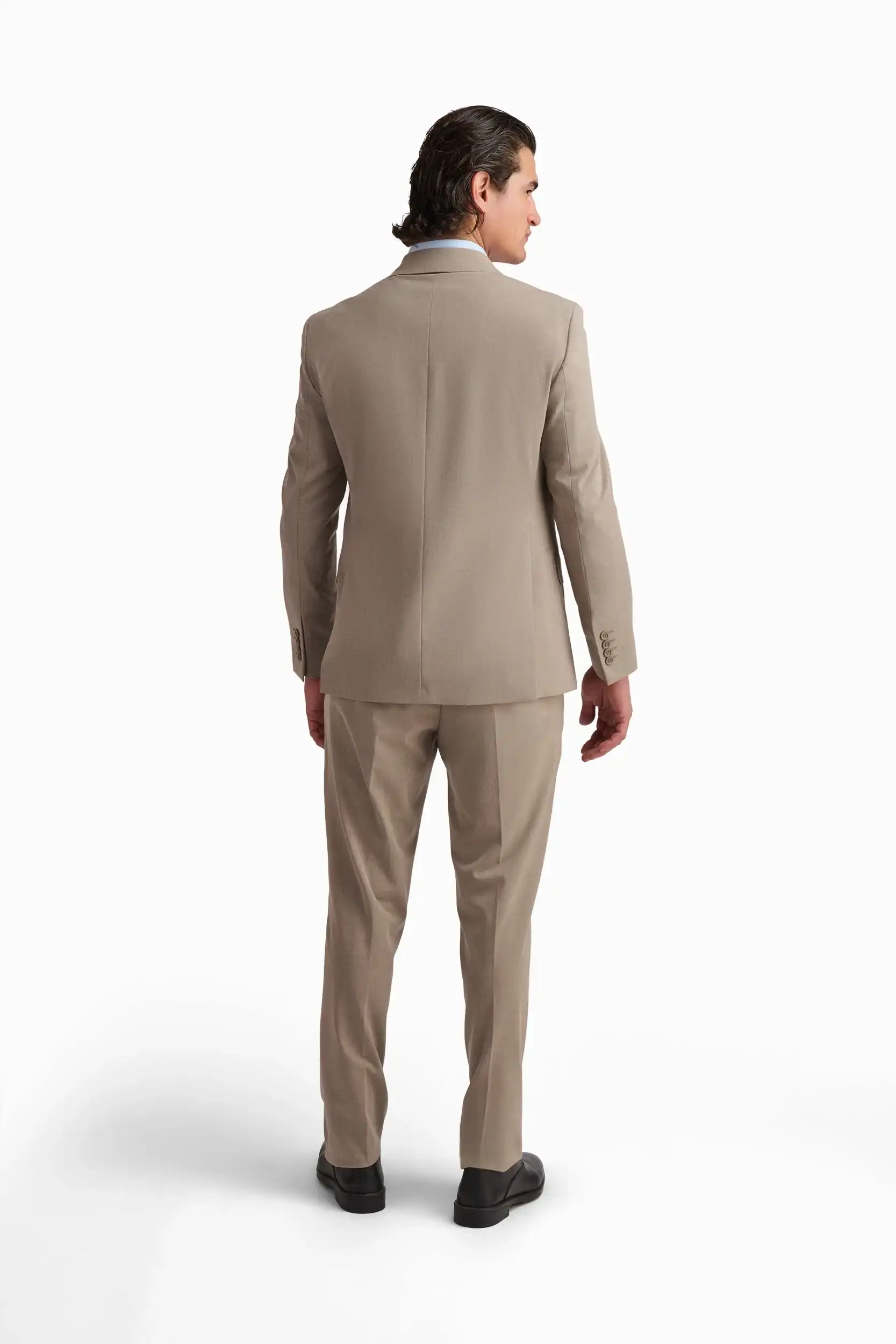 Beige Tailored Blazer - Image 6