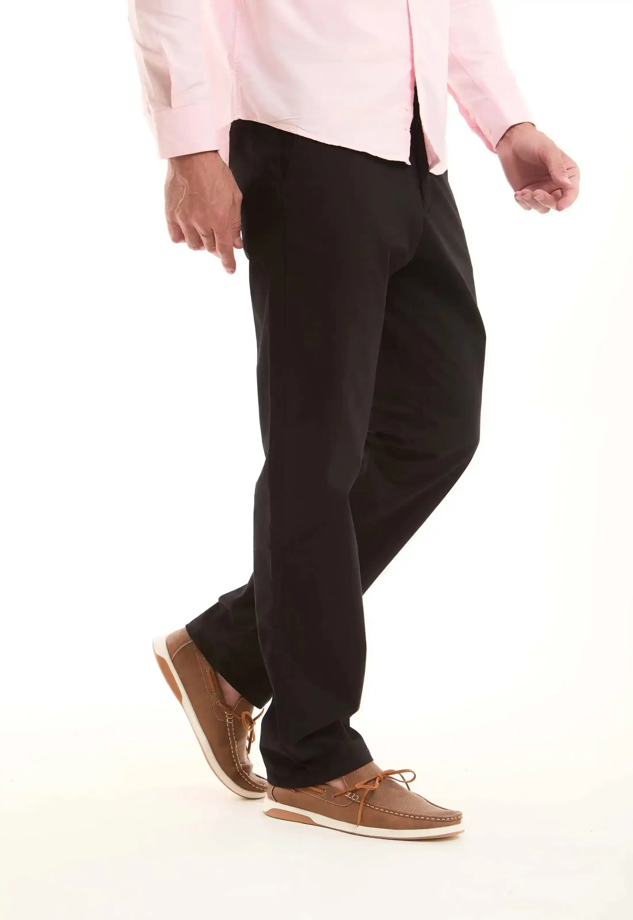 Tapered Cotton Pants - Image 10