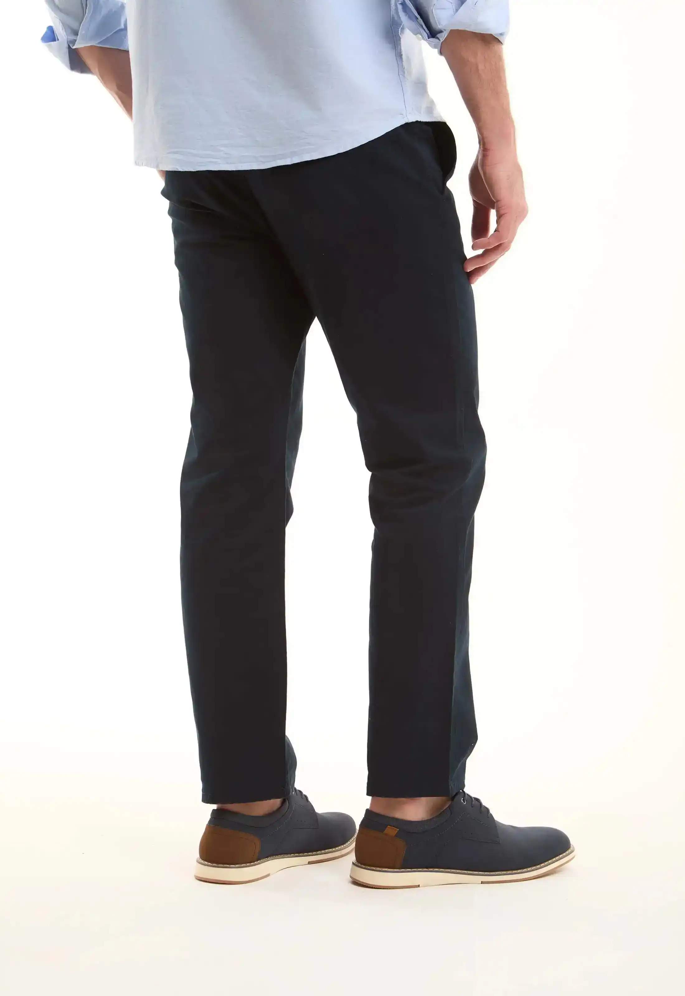 Tapered Cotton Pants - Image 15