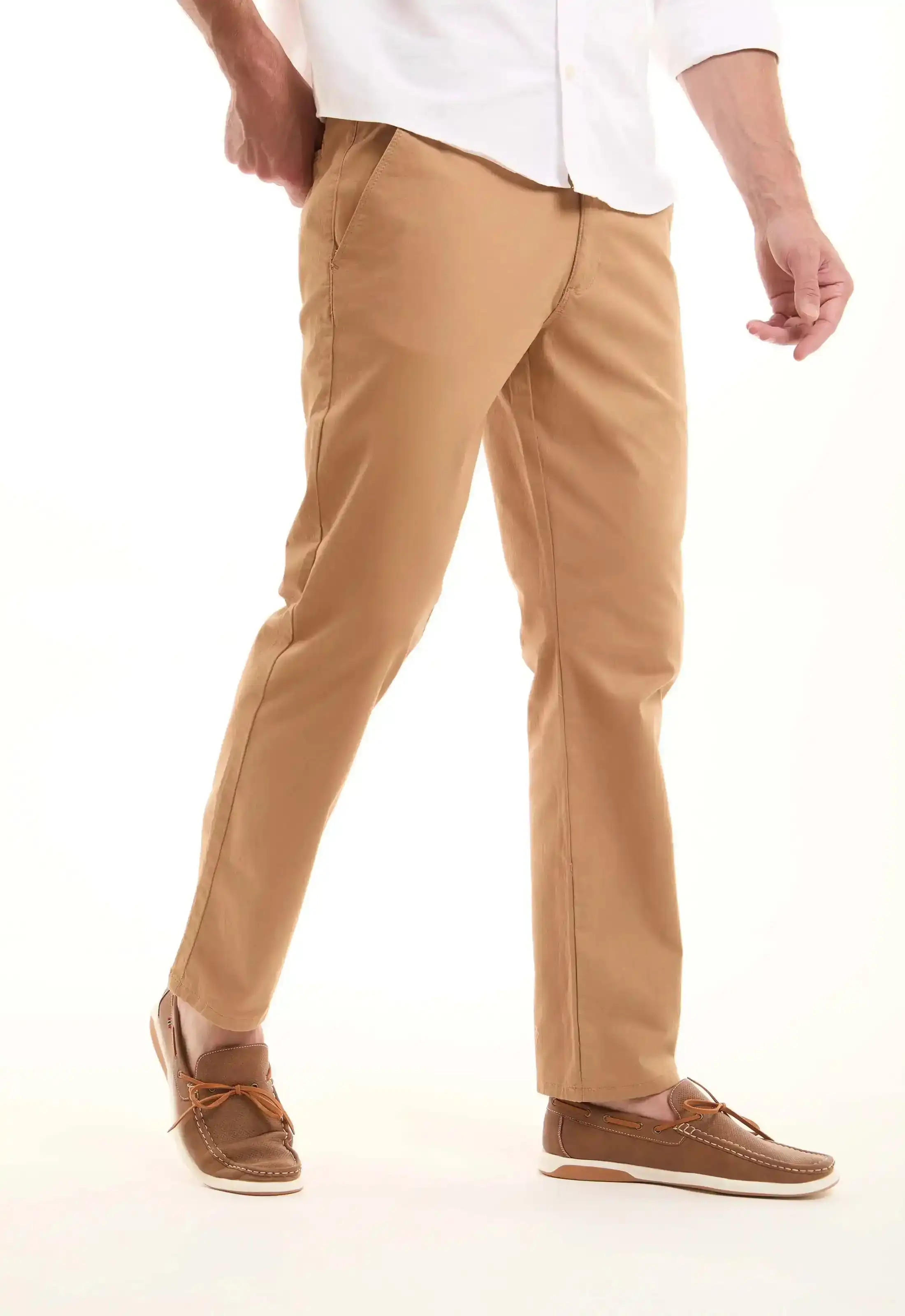 Tapered Cotton Pants - Image 22