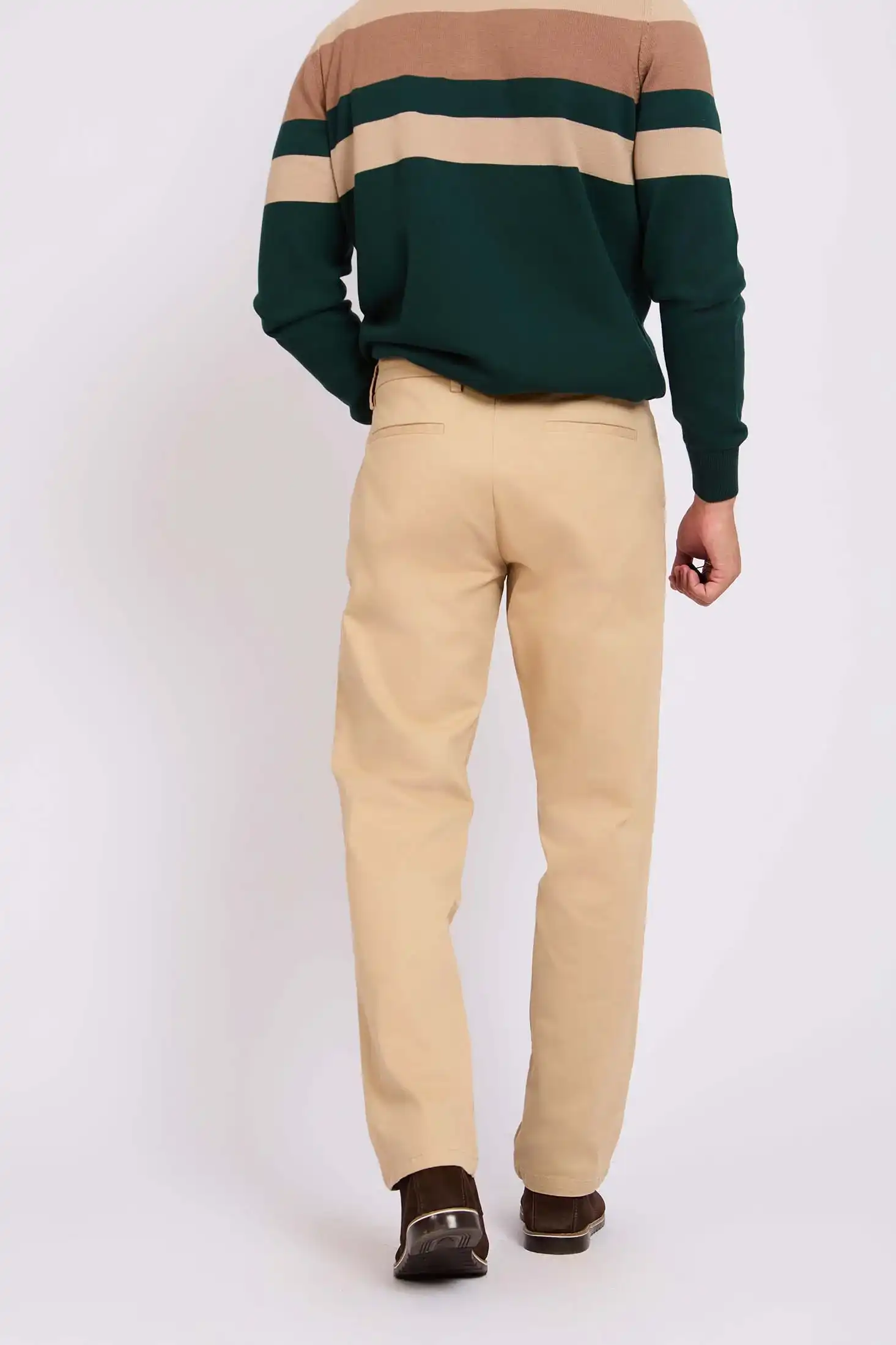 Tapered Cotton Pants - Image 6