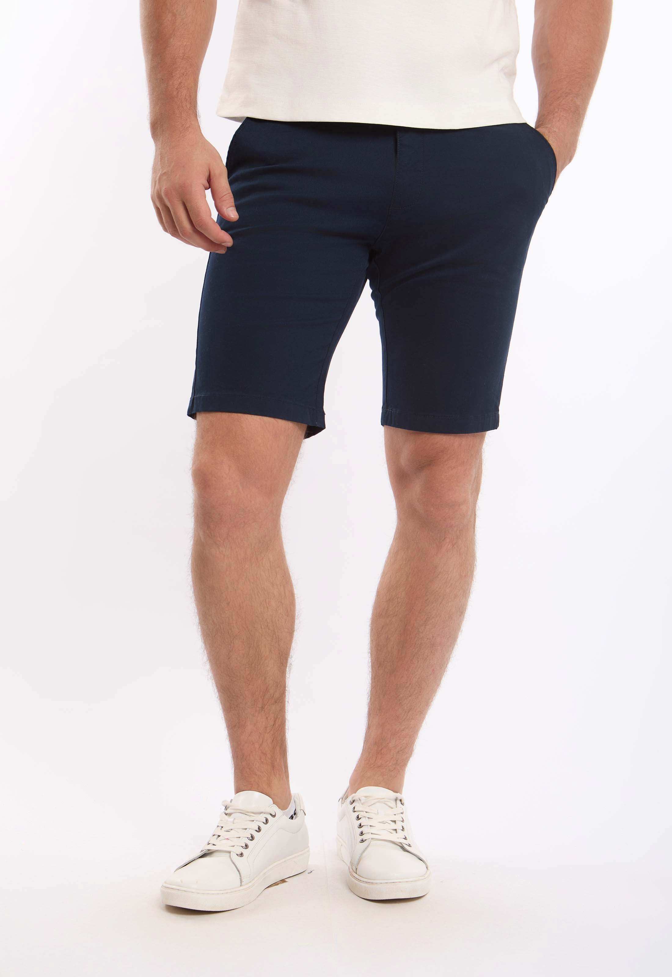 Comfy Solid Slim Fit Shorts - Image 2