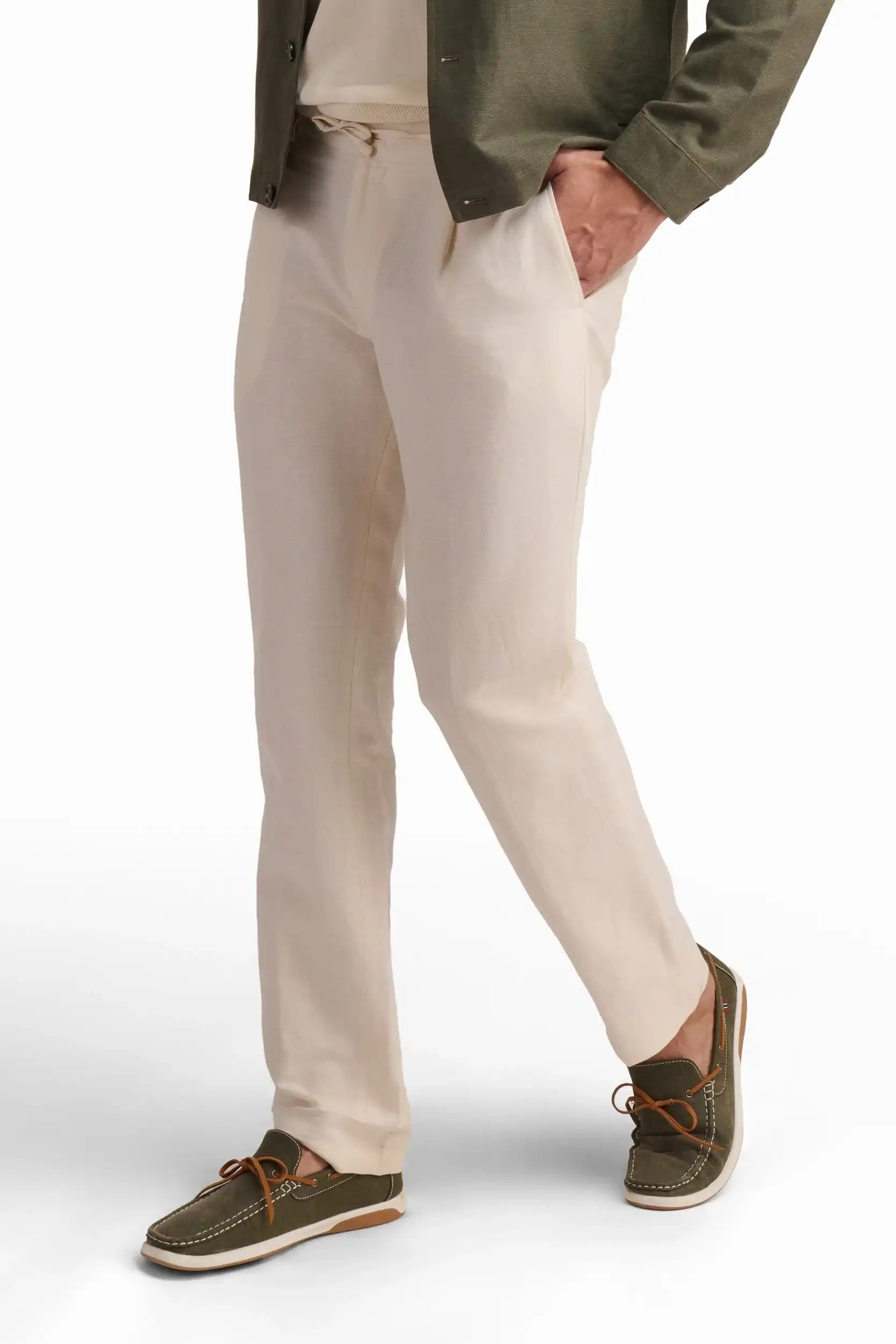 Linen Blend Pants - Image 4