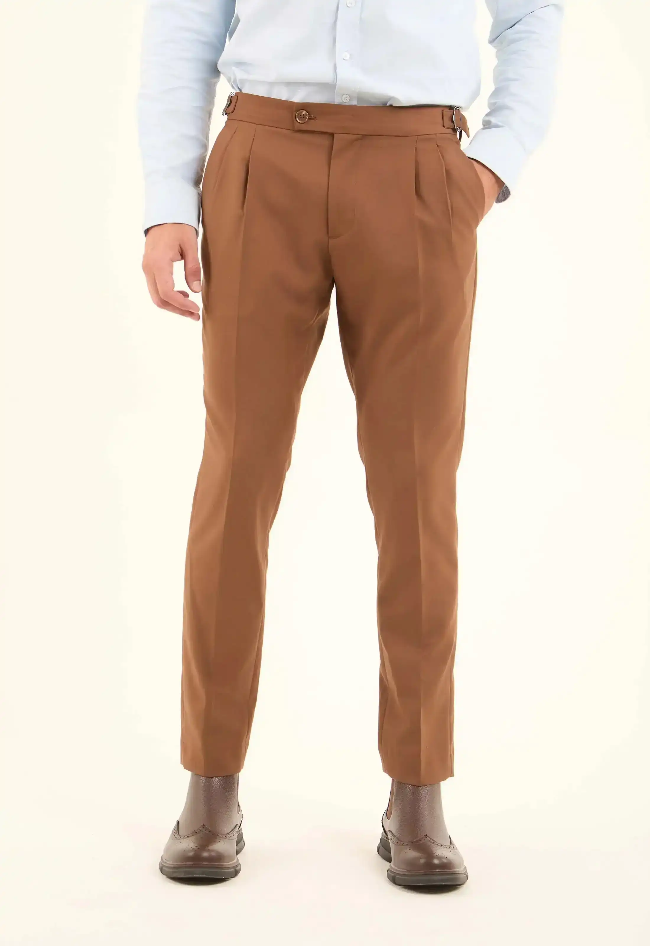 Smart Tailored Cropped Pants - Image 3