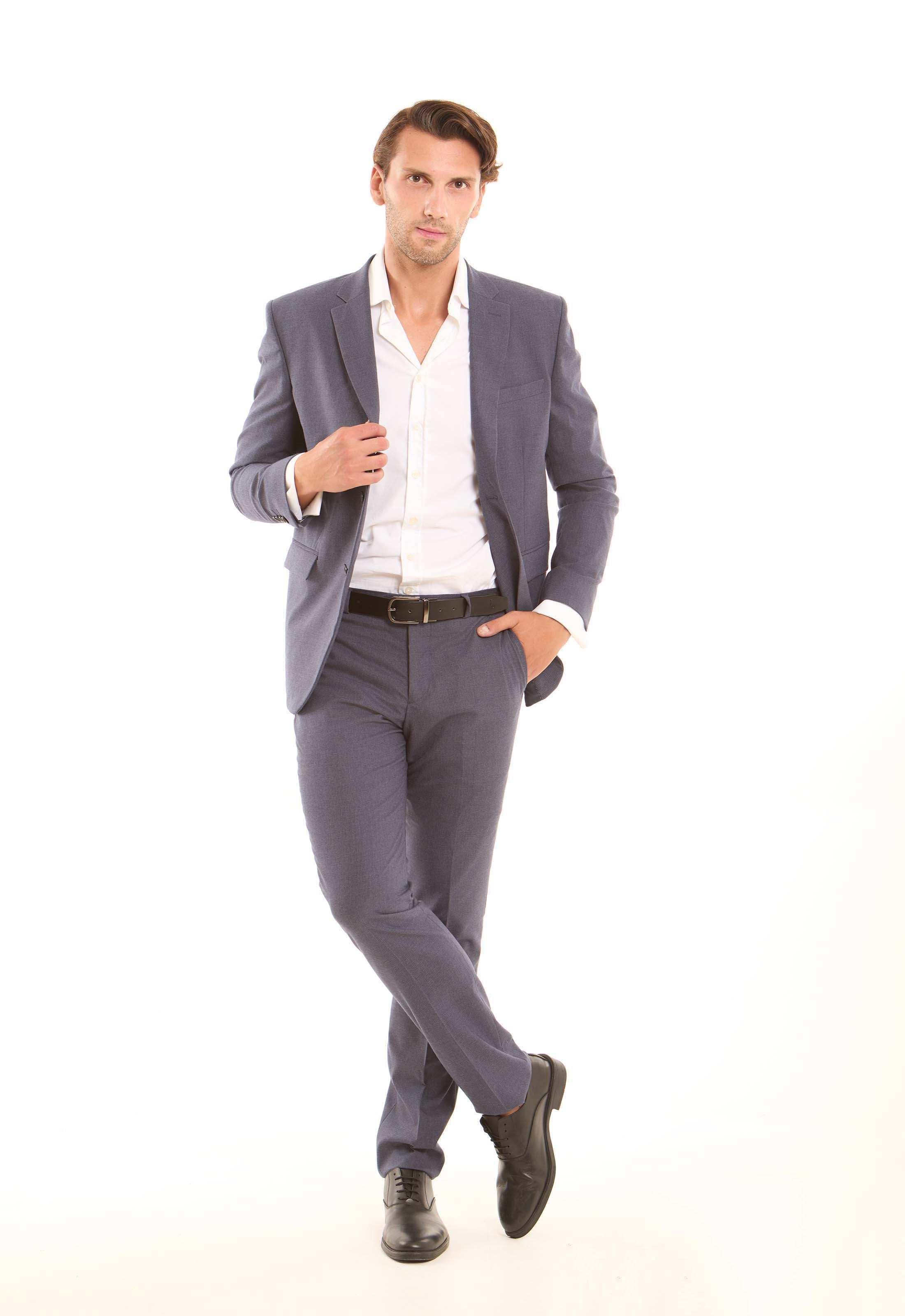Refined Slim Viscose-Blend Suit Pants - Image 6