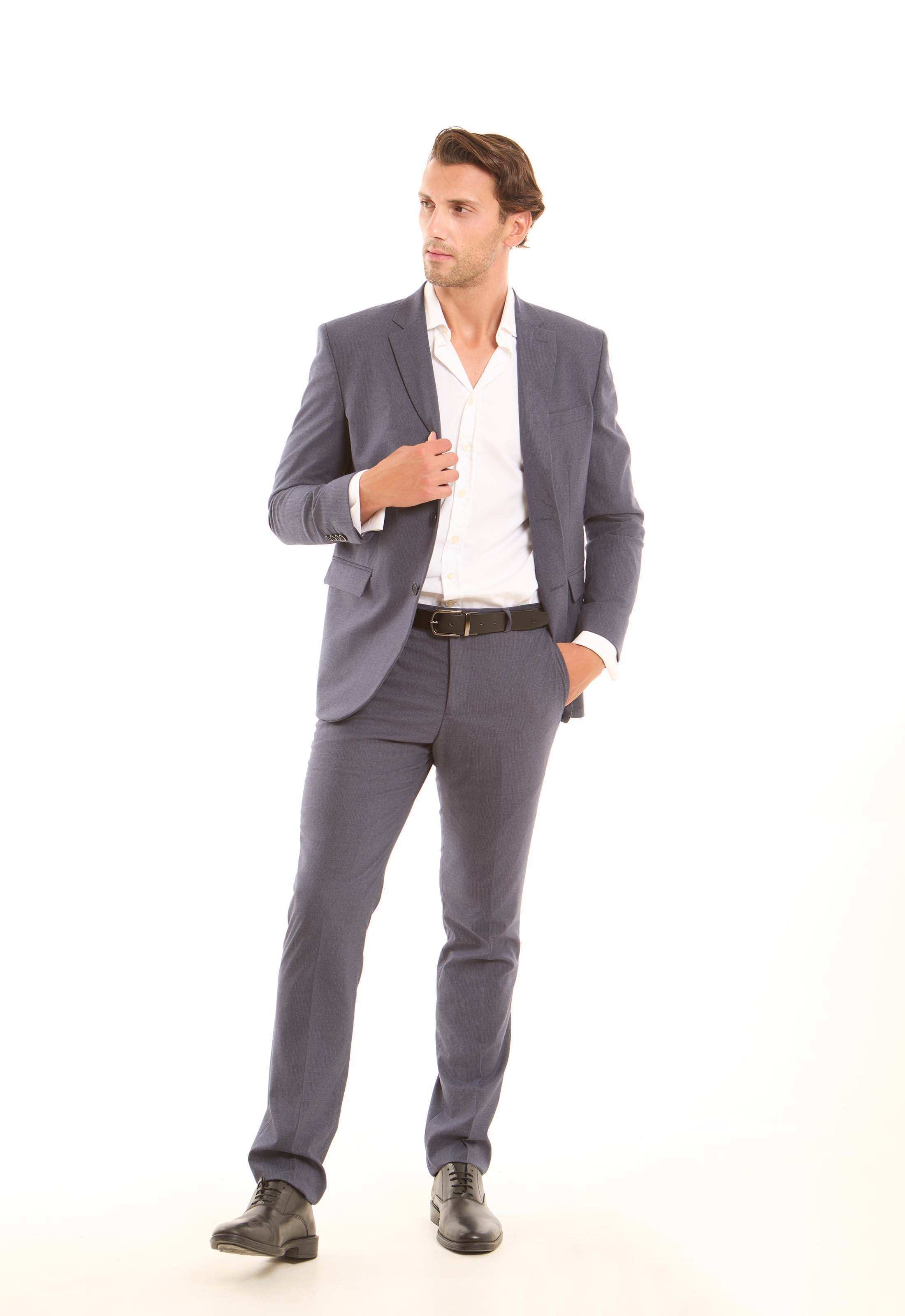 Refined Slim Viscose-Blend Suit Pants - Image 7