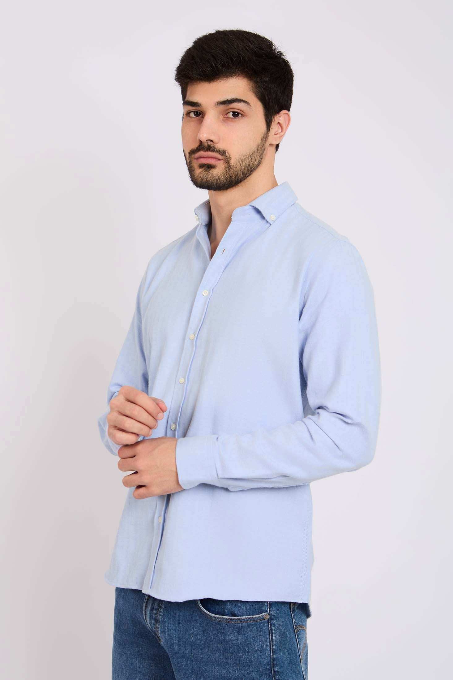 Men Regular Fit Shirt Blue - Image 3