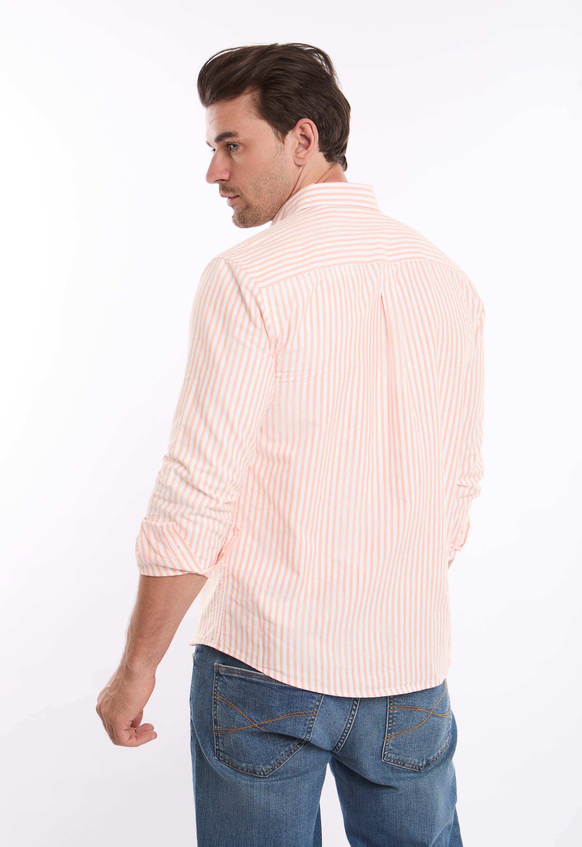 Dual-Tone Striped Casual Shirt - Image 3