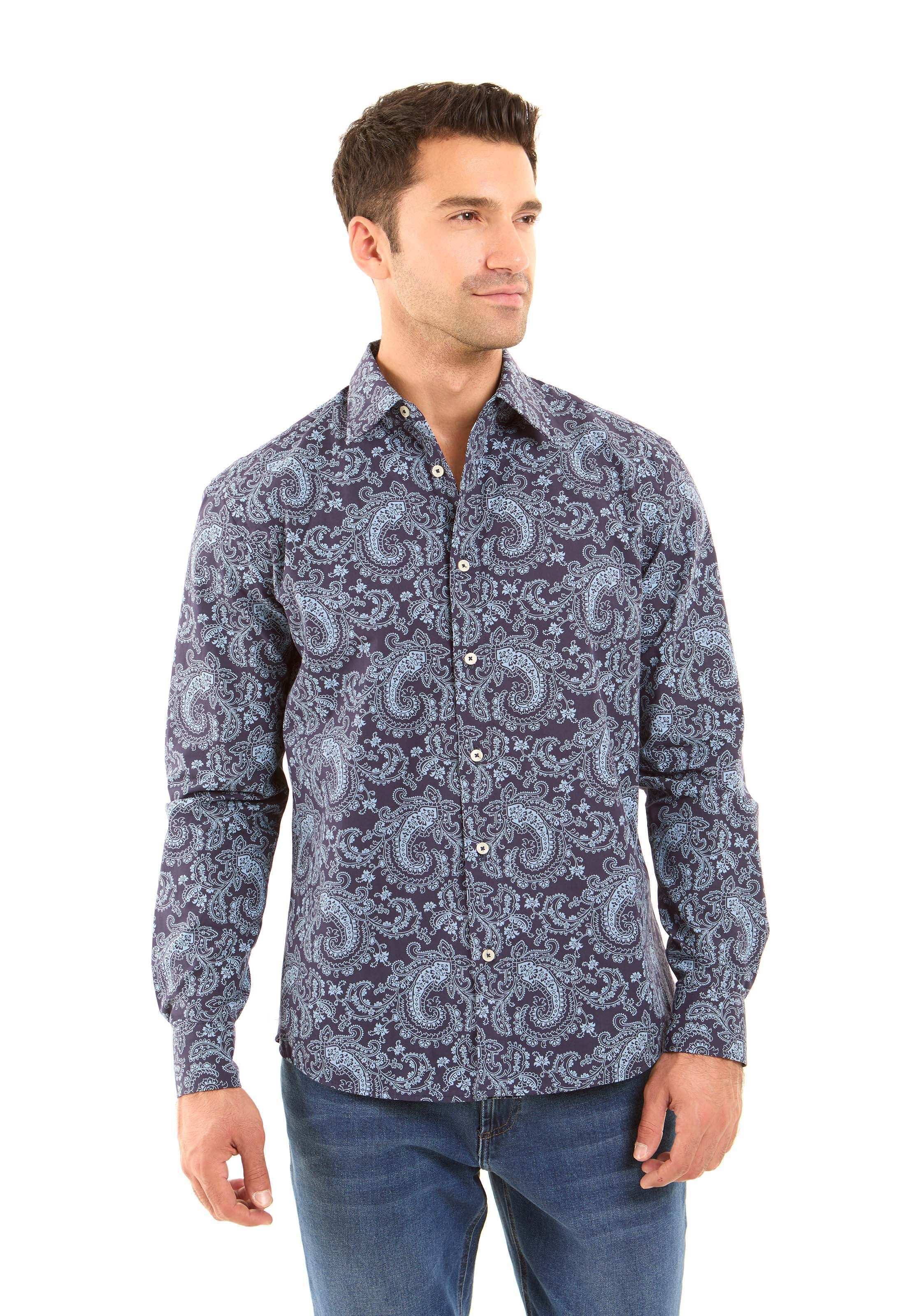 Allover Paisley Pattern Casual Shirt - Image 3