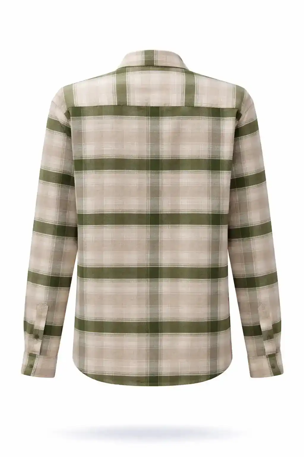 Plaid Utility Button-Up Shirt - Image 2