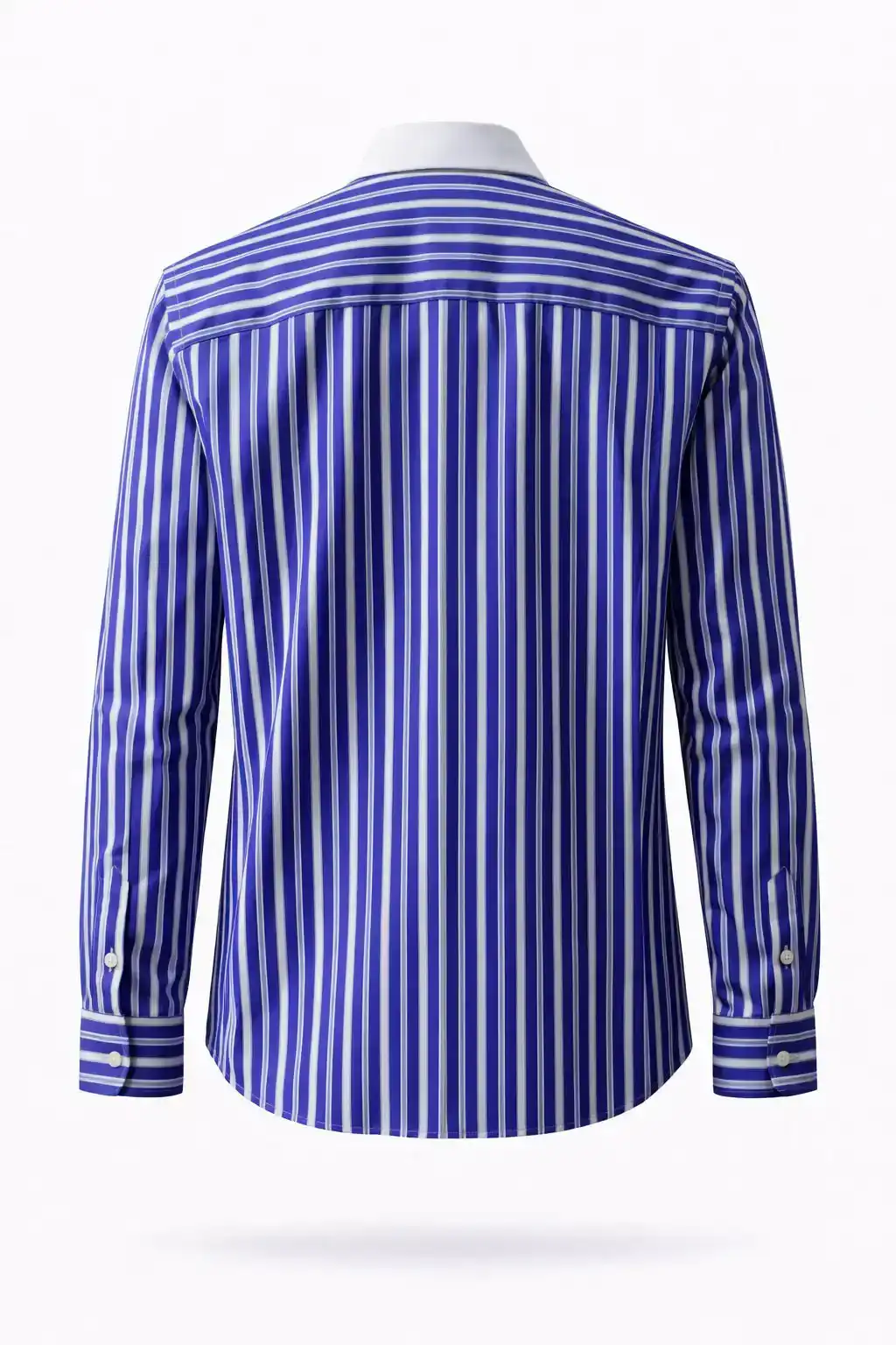 Vertical Stripe Button-Up Shirt - Image 2
