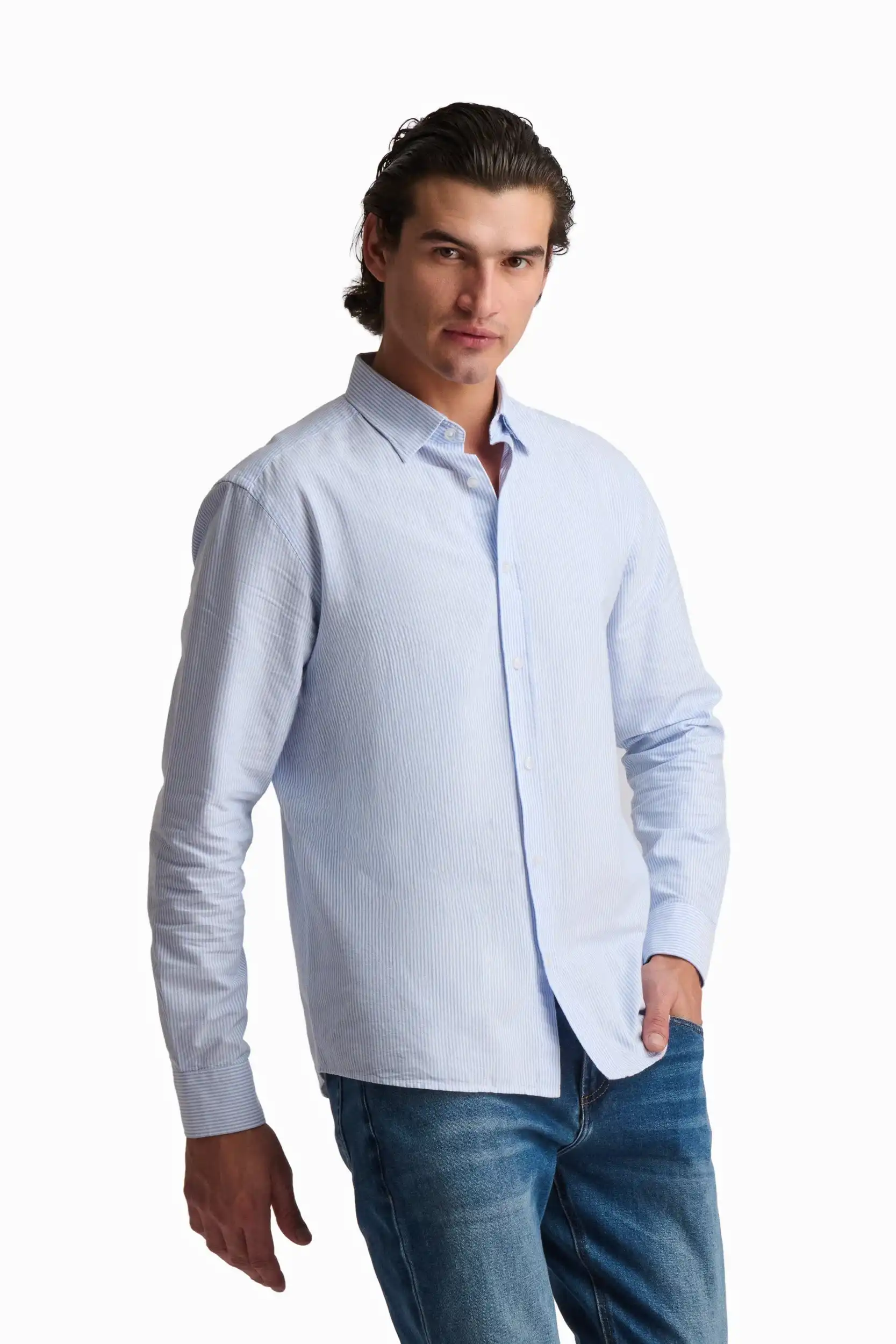 The Coastal Stand-Collar Shirt - Image 3