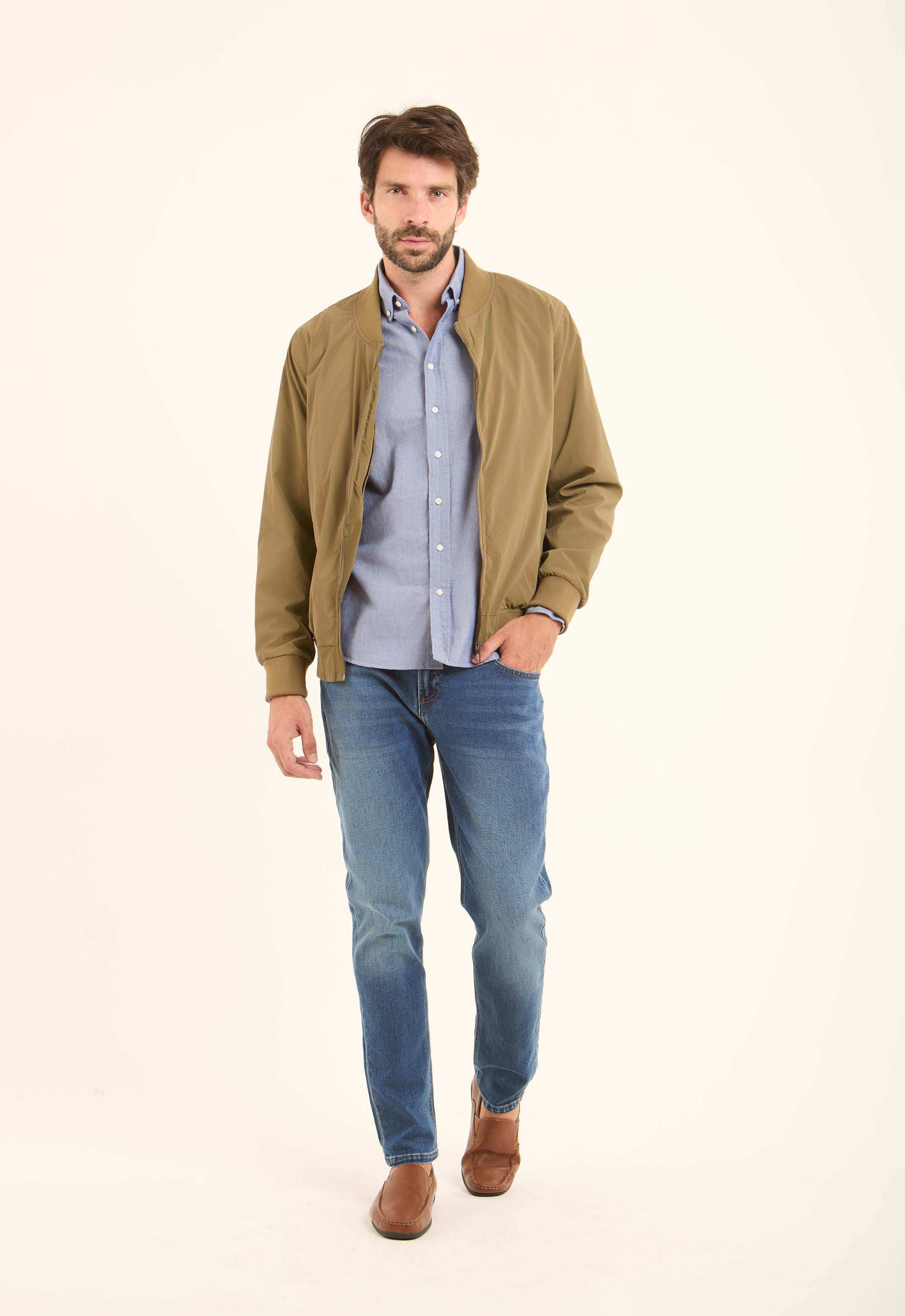 Bomber-Style Lightweight Jacket - Image 4