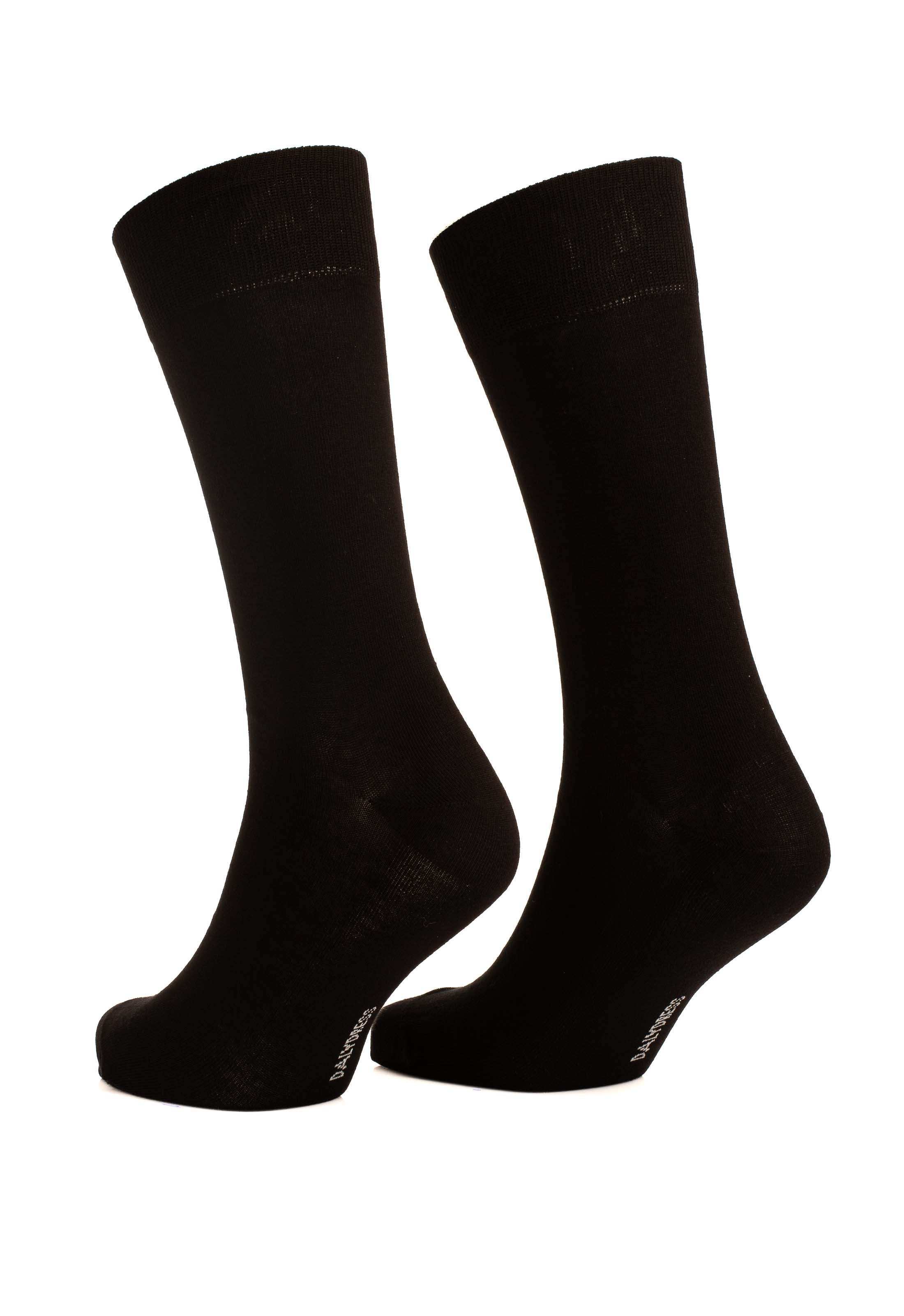 Solid Slip On Cotton Mid-Calf Socks - Image 2