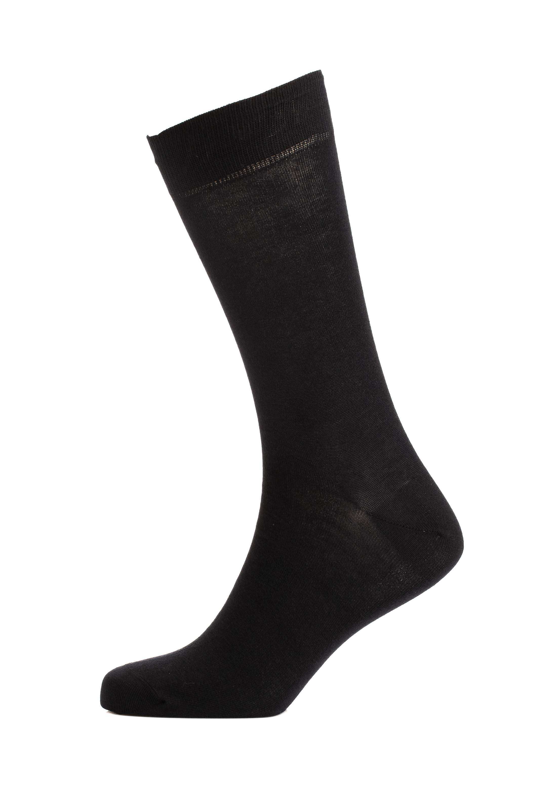Solid Slip On Cotton Mid-Calf Socks - Image 3