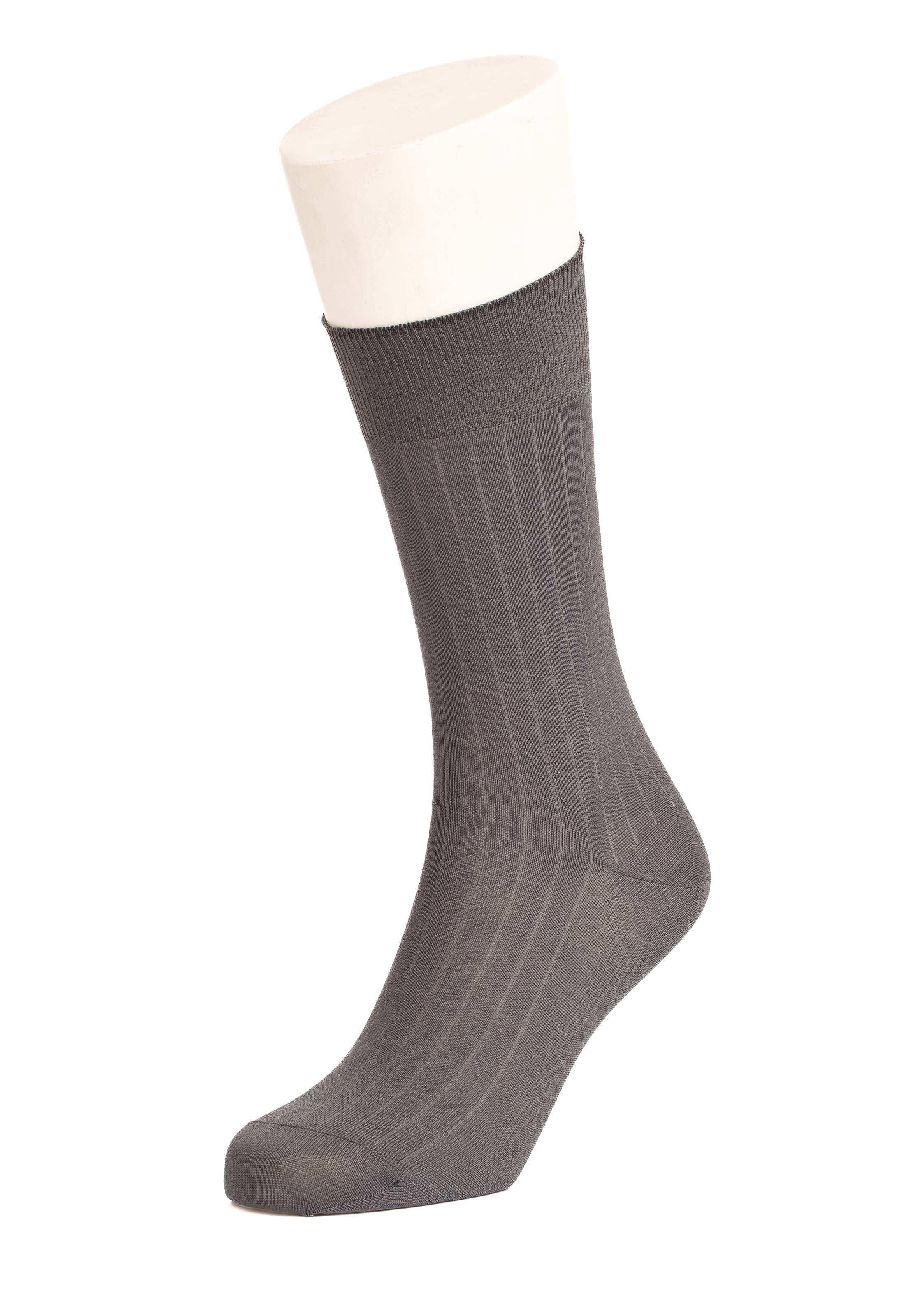 Striped Slip On Mid-Calf Socks - Image 3