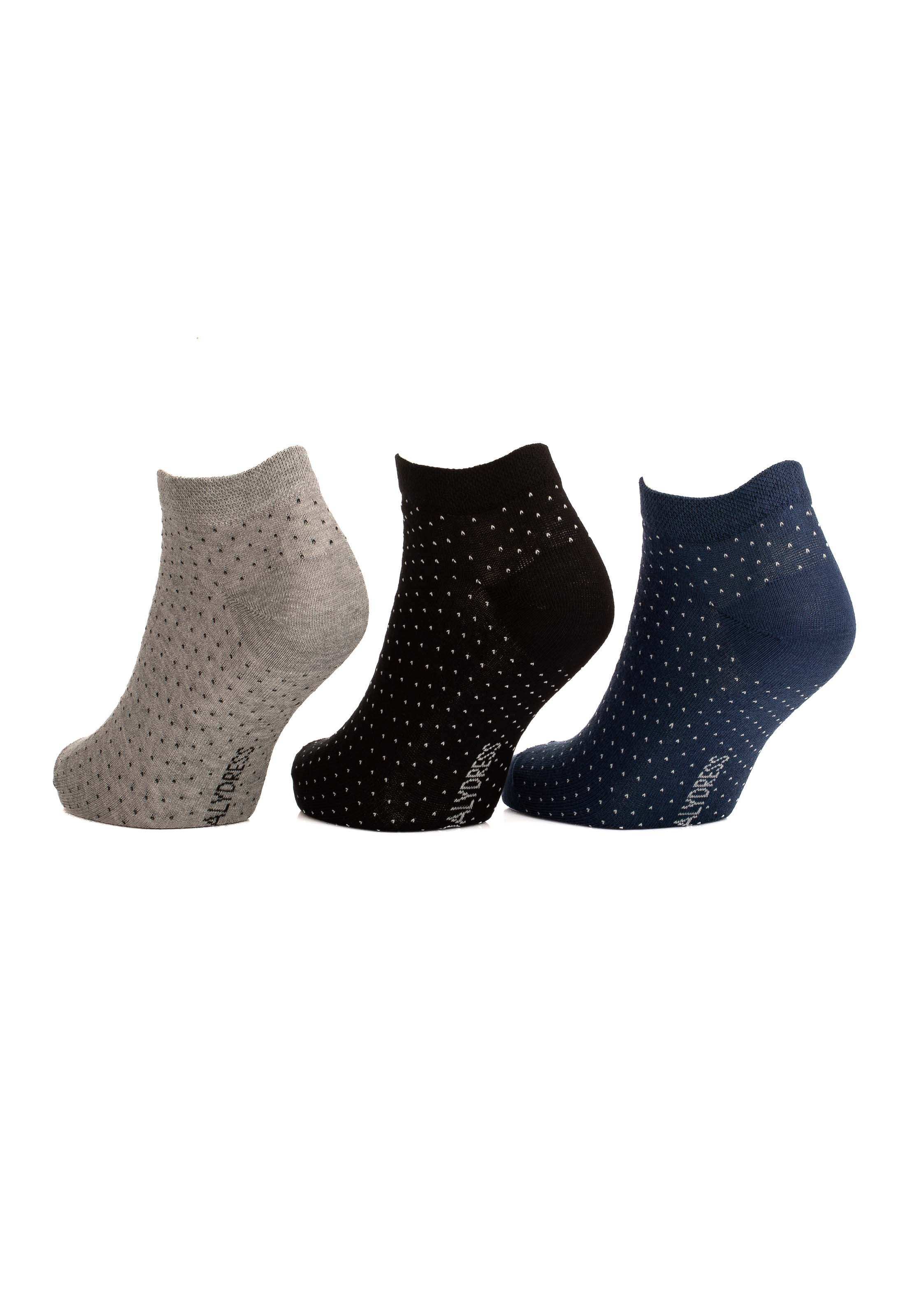 Pack of 3 Small Stitches Ankle Socks - Image 2