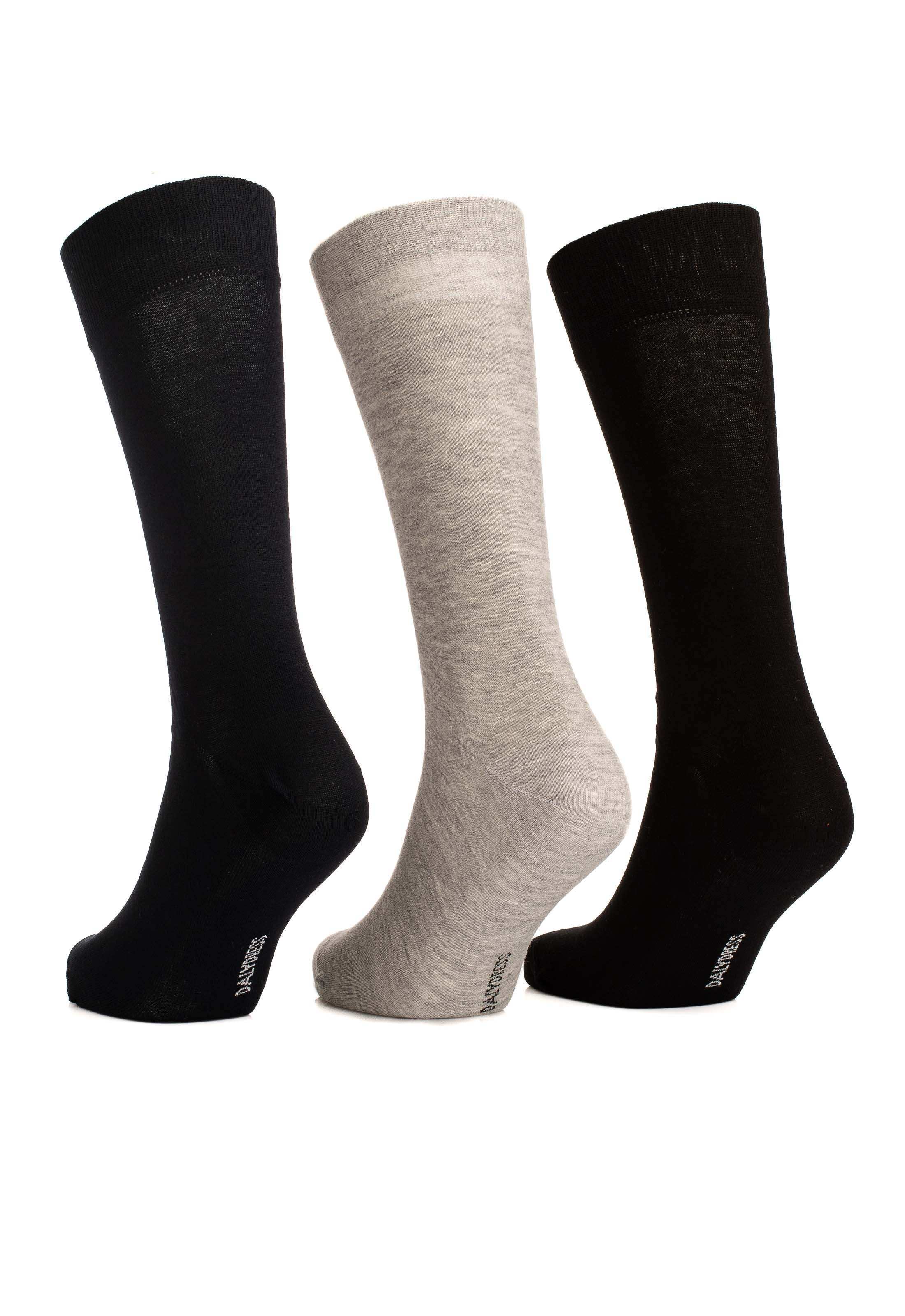 Crew Mid-Calf Socks - Set of 3 - Image 2