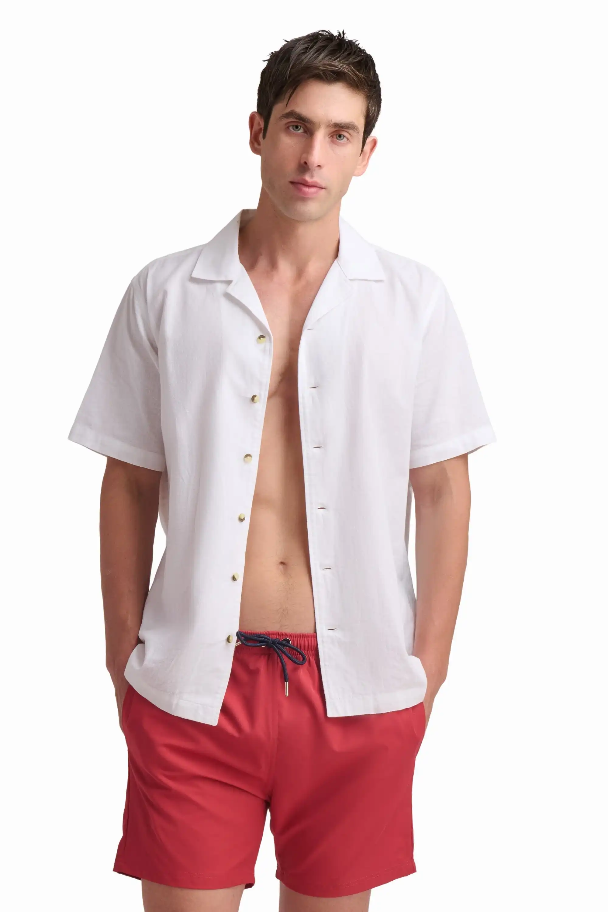 Red Swim Shorts - Image 2